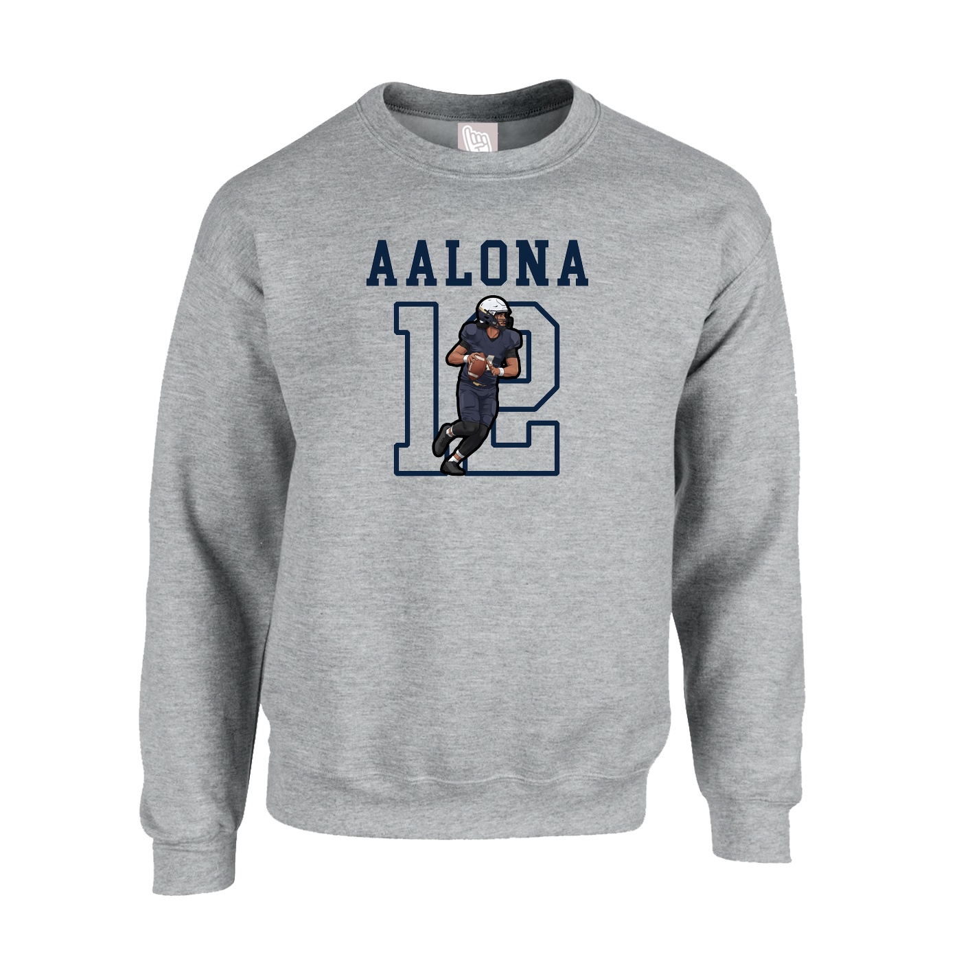 Fleece Crew — Shirsey in Grey