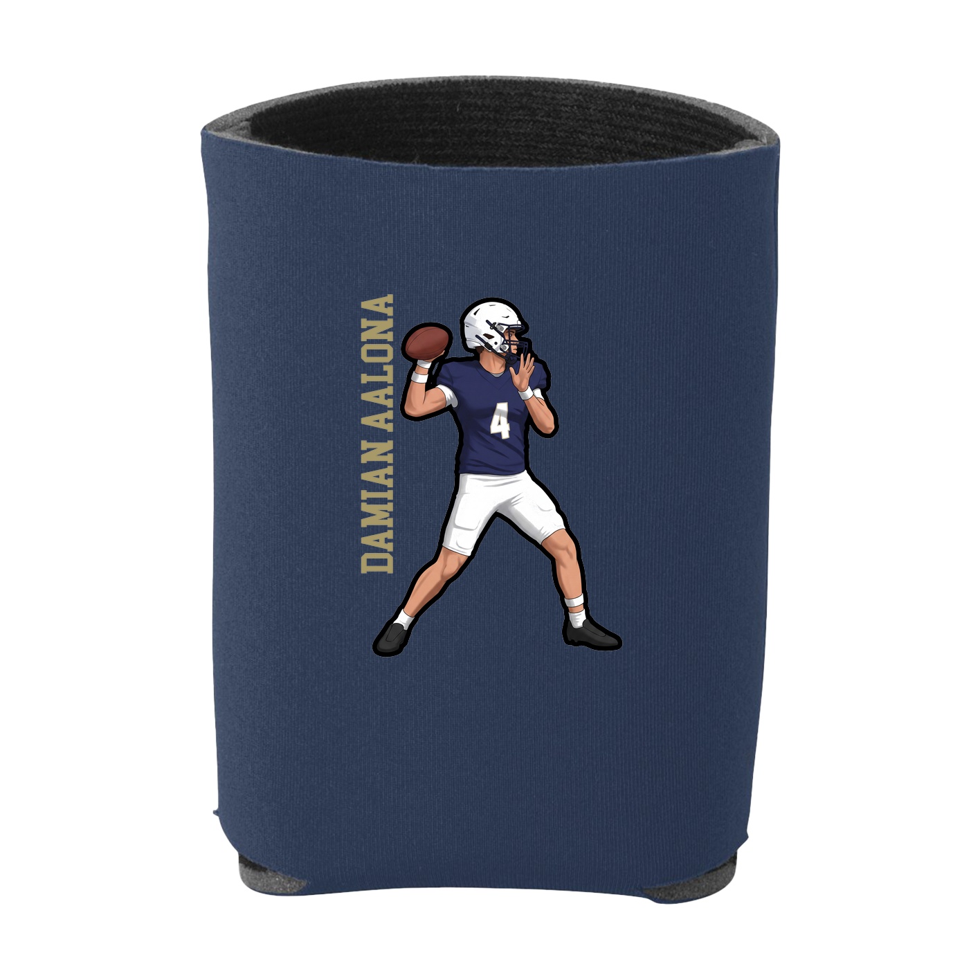 Can Holder — Name Vertical in Navy