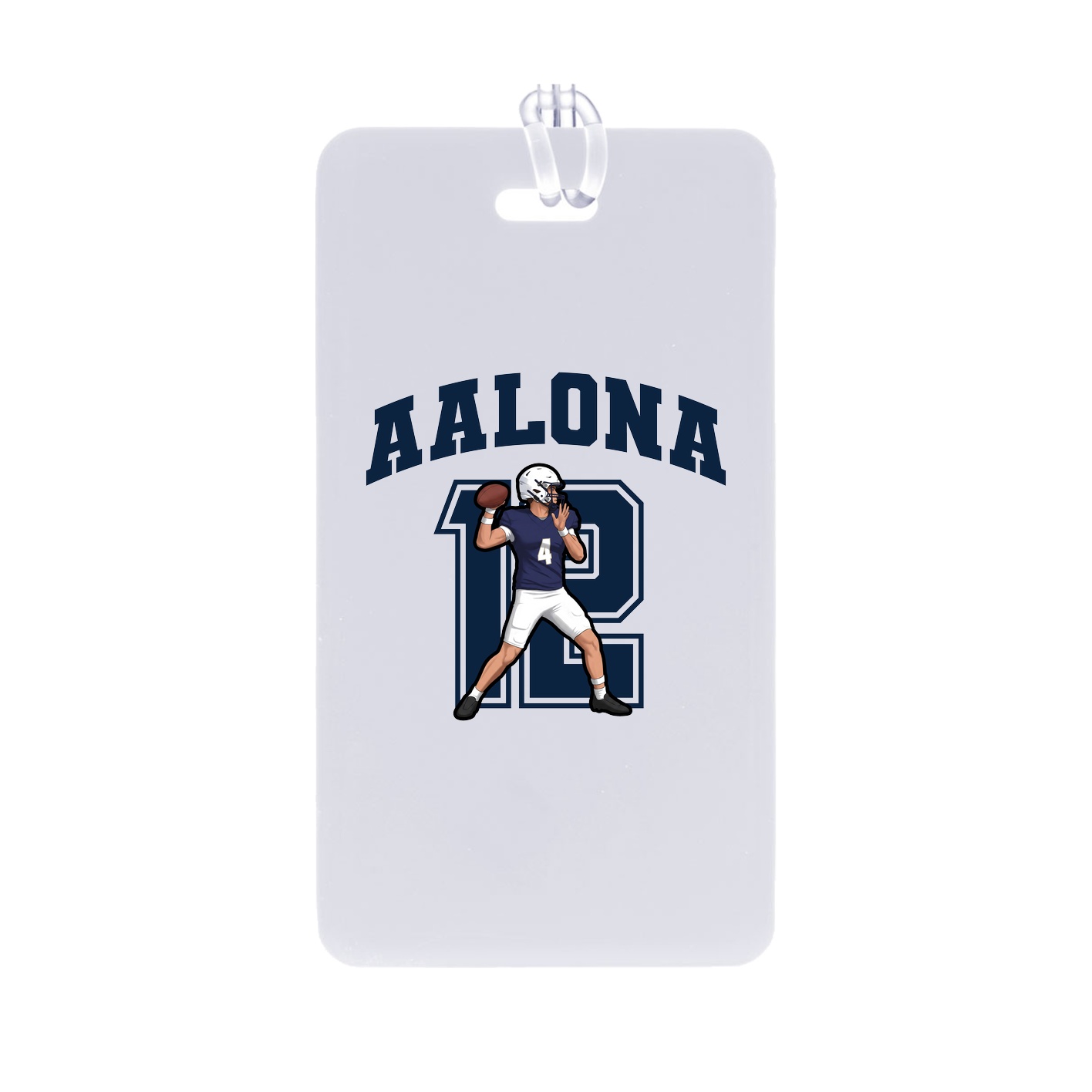 Bag Tag — Number in Classic