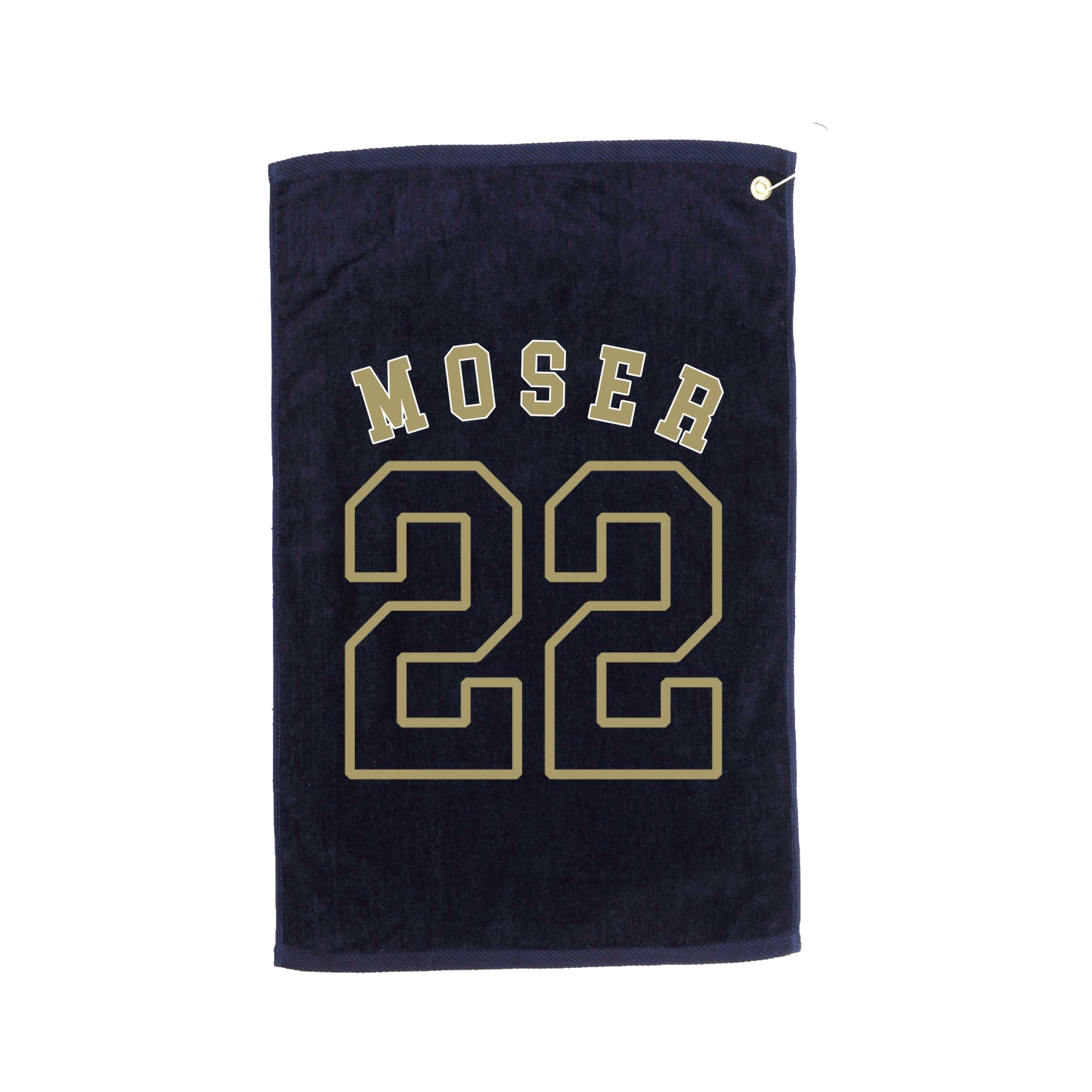 Golf Towel — Shirsey Arch in Navy