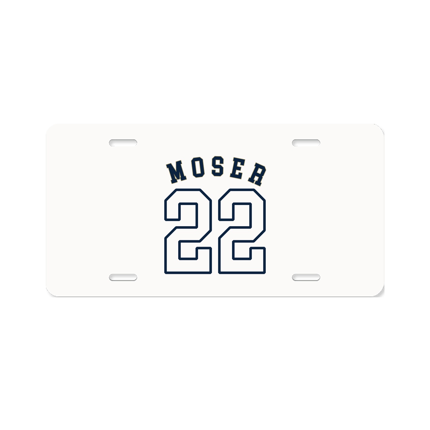 License Plate — Shirsey Arch in Classic