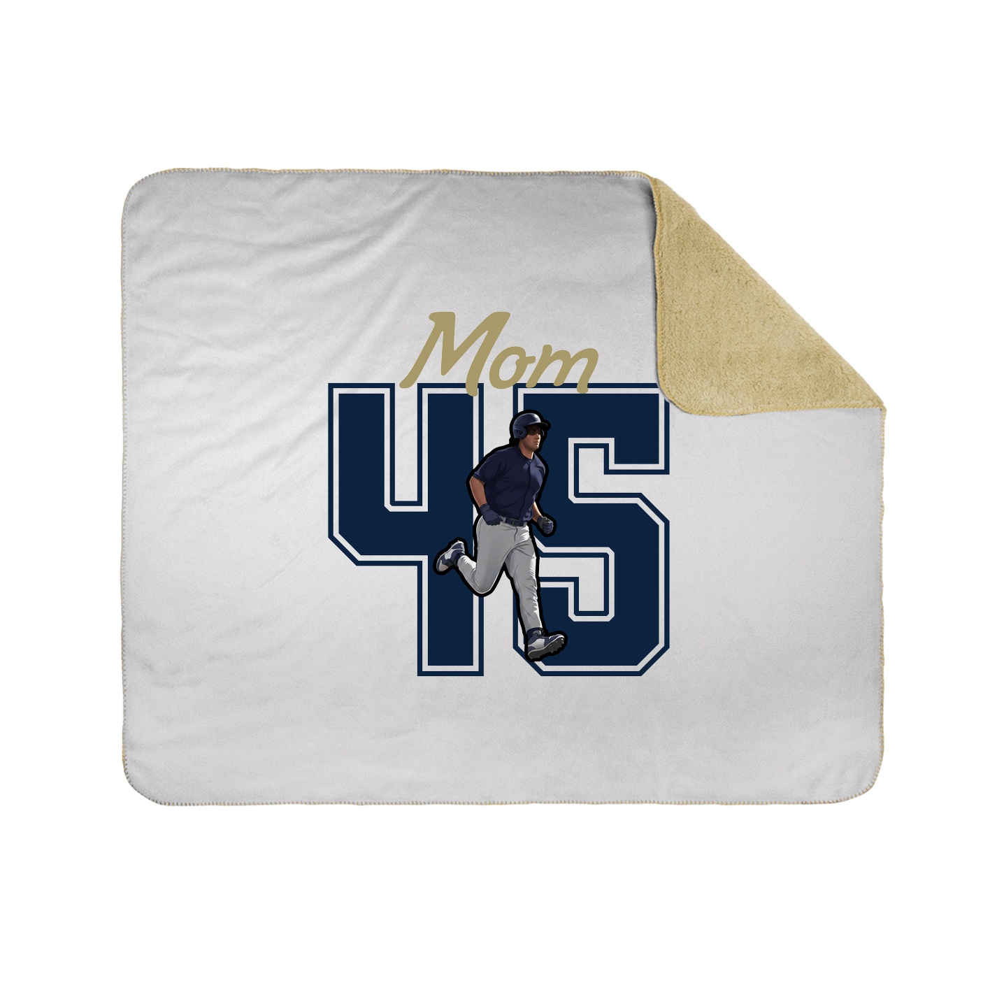 Throw Blanket — Mothers Day Shirsey in White