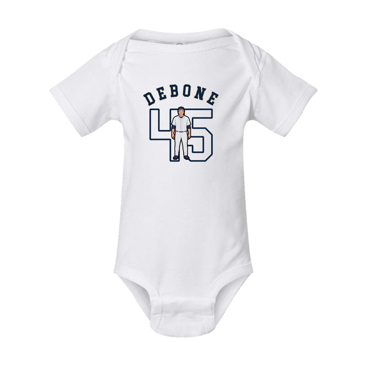 Baby Onesie — Shirsey Arch in White