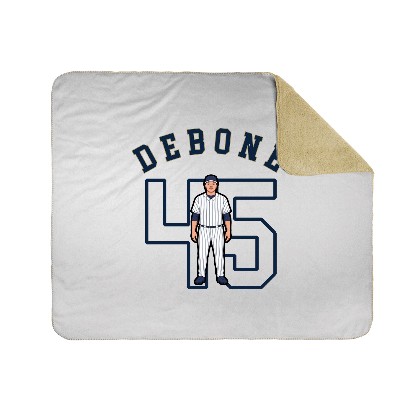Throw Blanket — Shirsey Arch in White