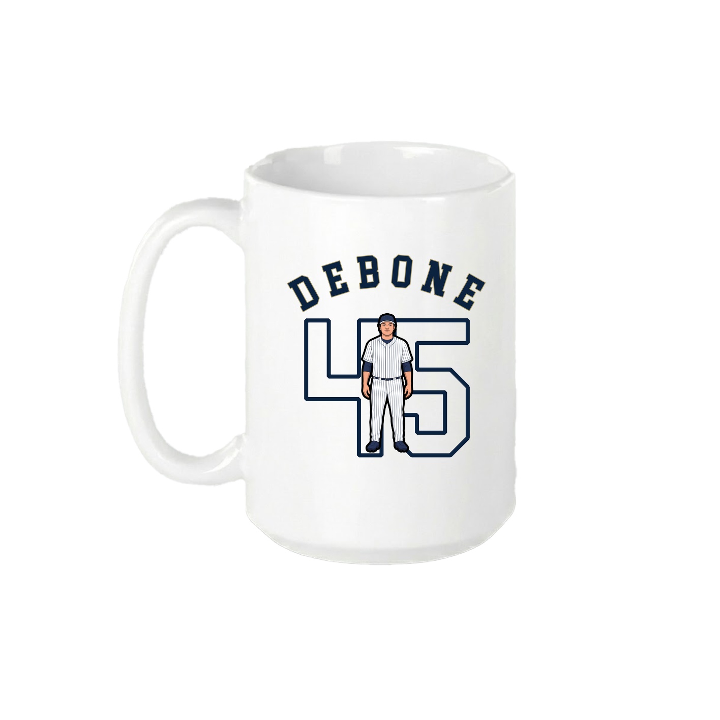 15oz Coffee Mug — Shirsey Arch in White