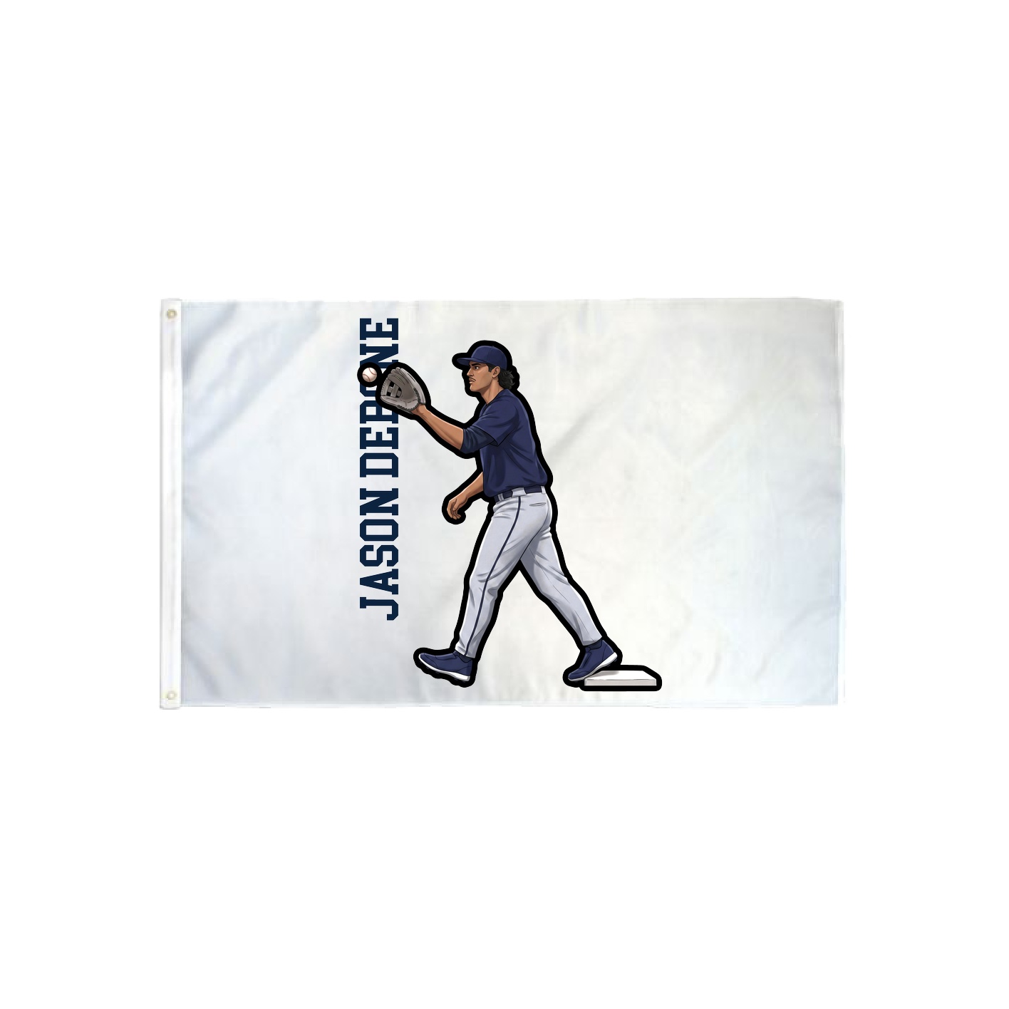 3x5 Flag — Name Vertical in Classic