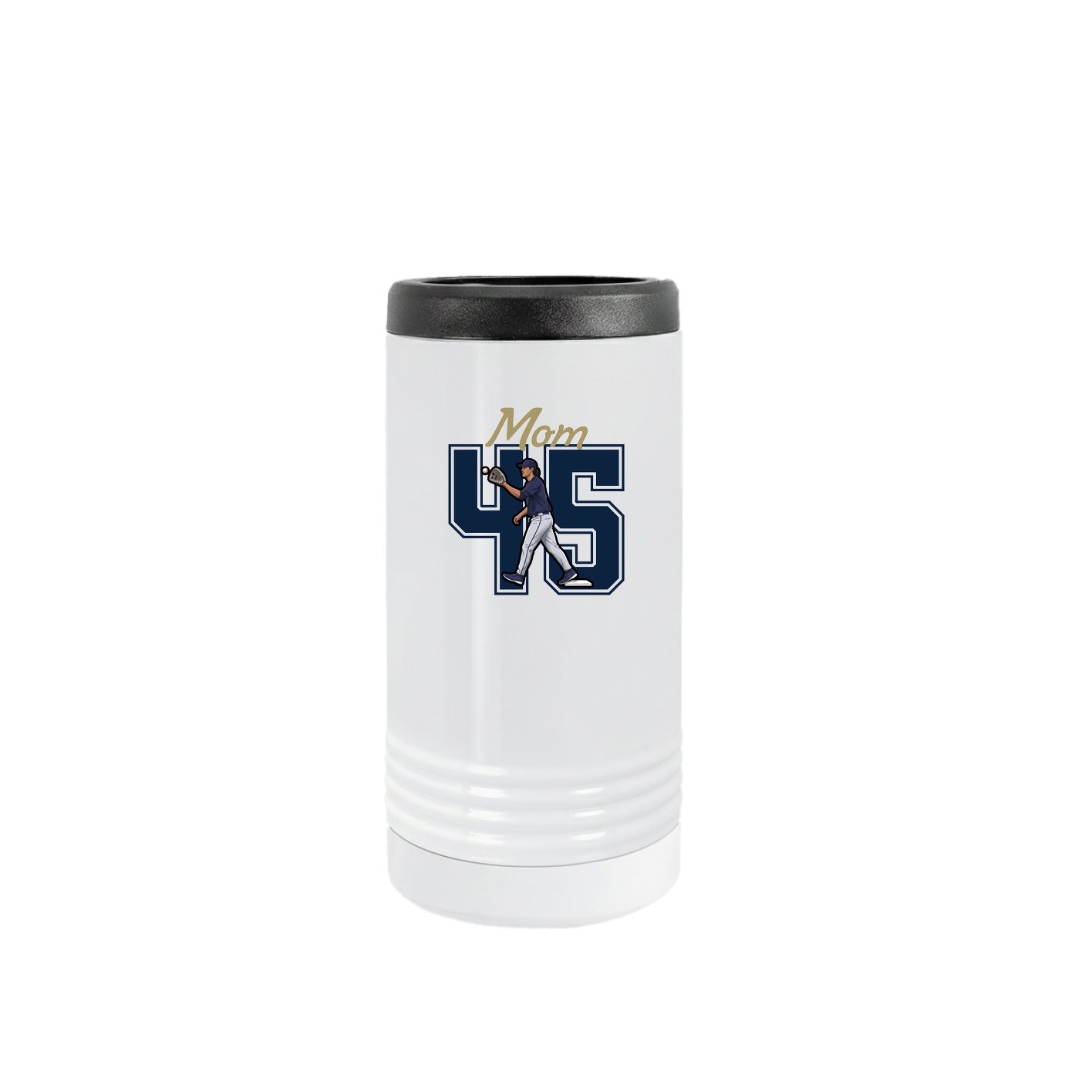 Slim Beverage Holder — Mothers Day Shirsey in White
