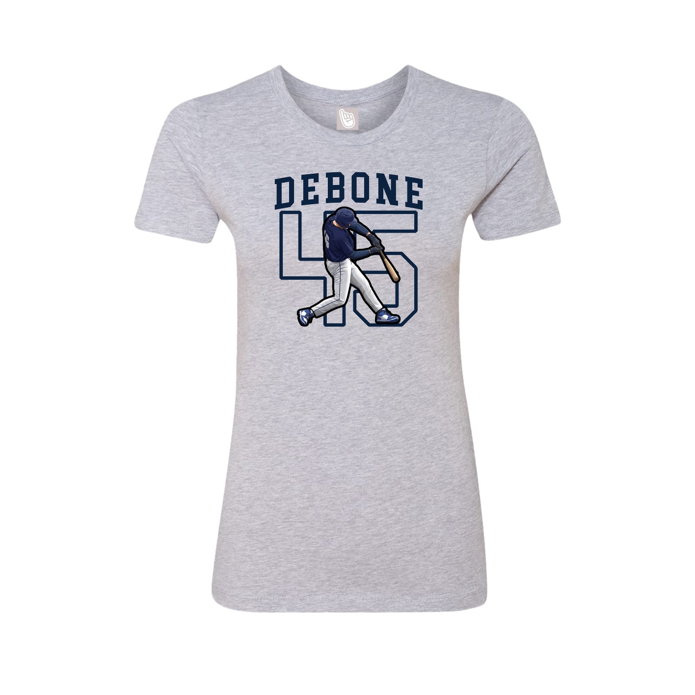 Fitted Women's Tee — Shirsey in Grey