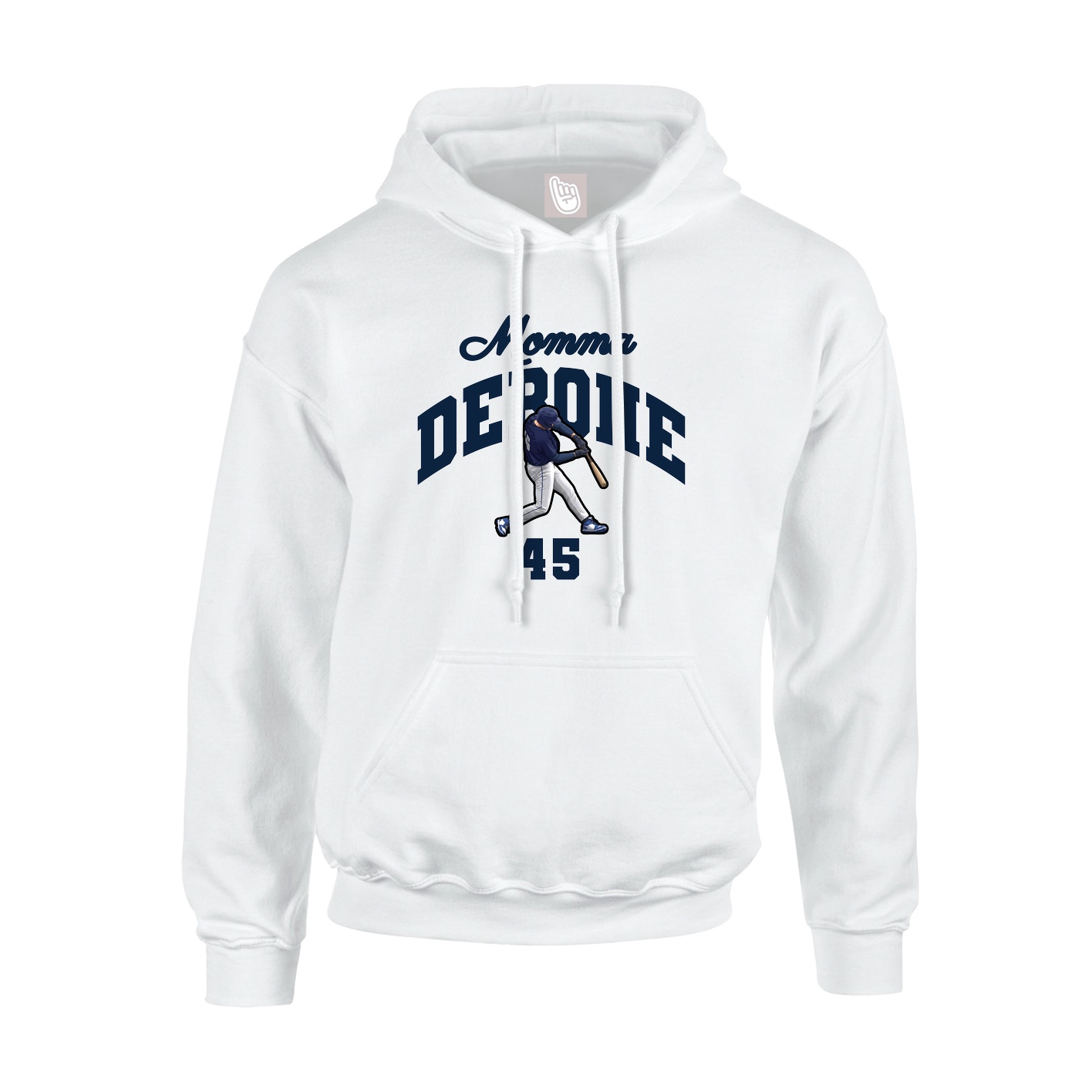 Hoodie — Mothers Day Arch in White