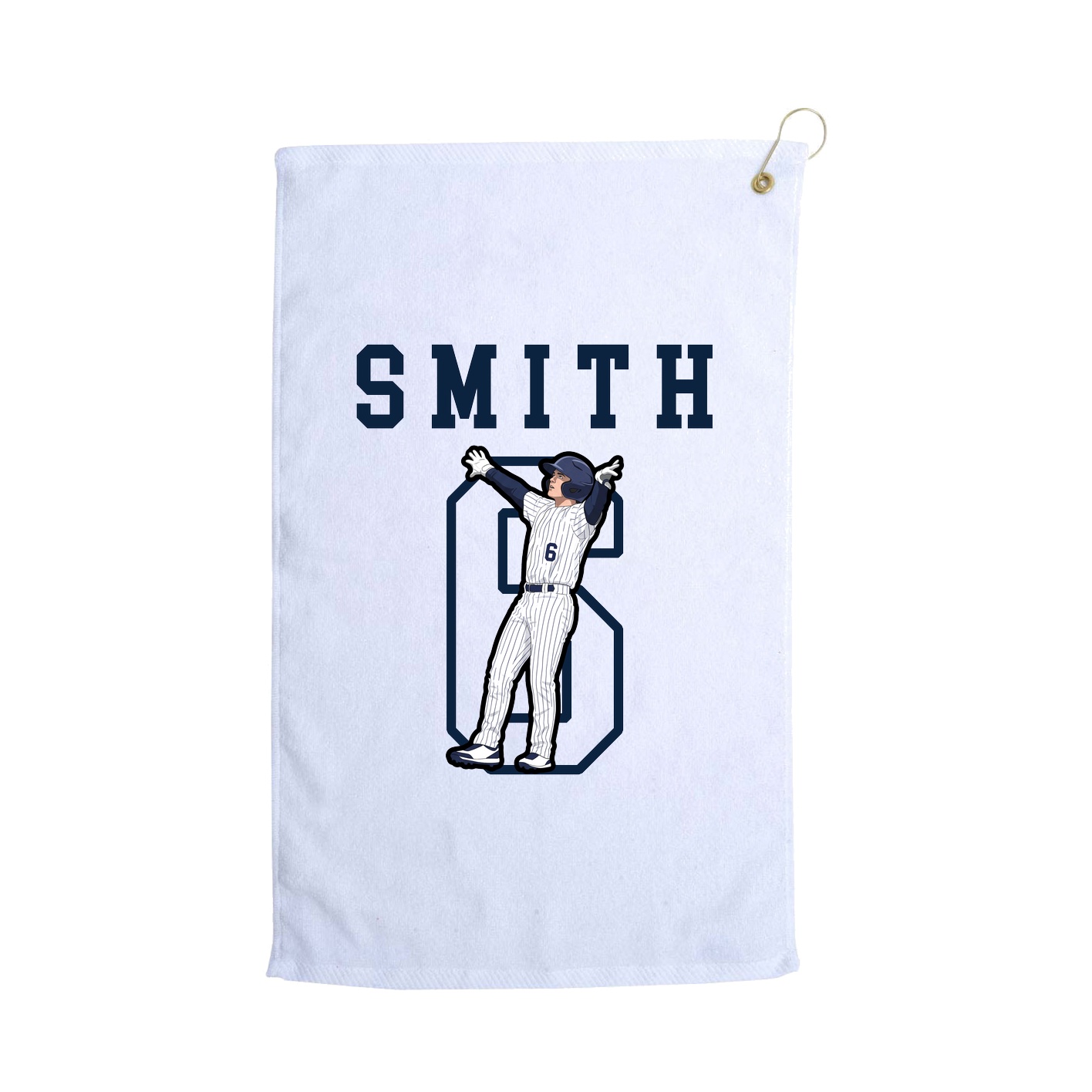 Golf Towel — Shirsey in White