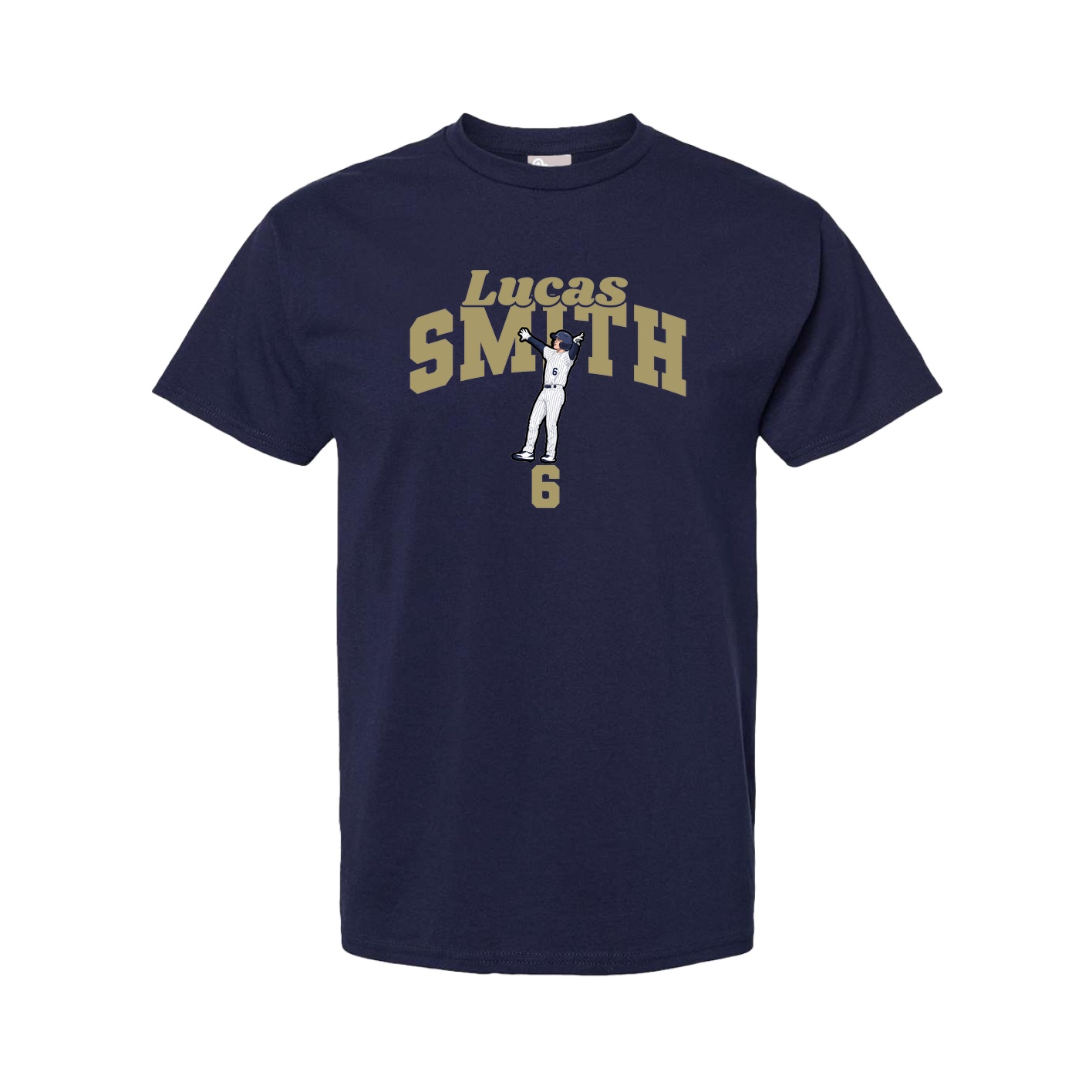 Youth Tee — Signature Arch in Navy