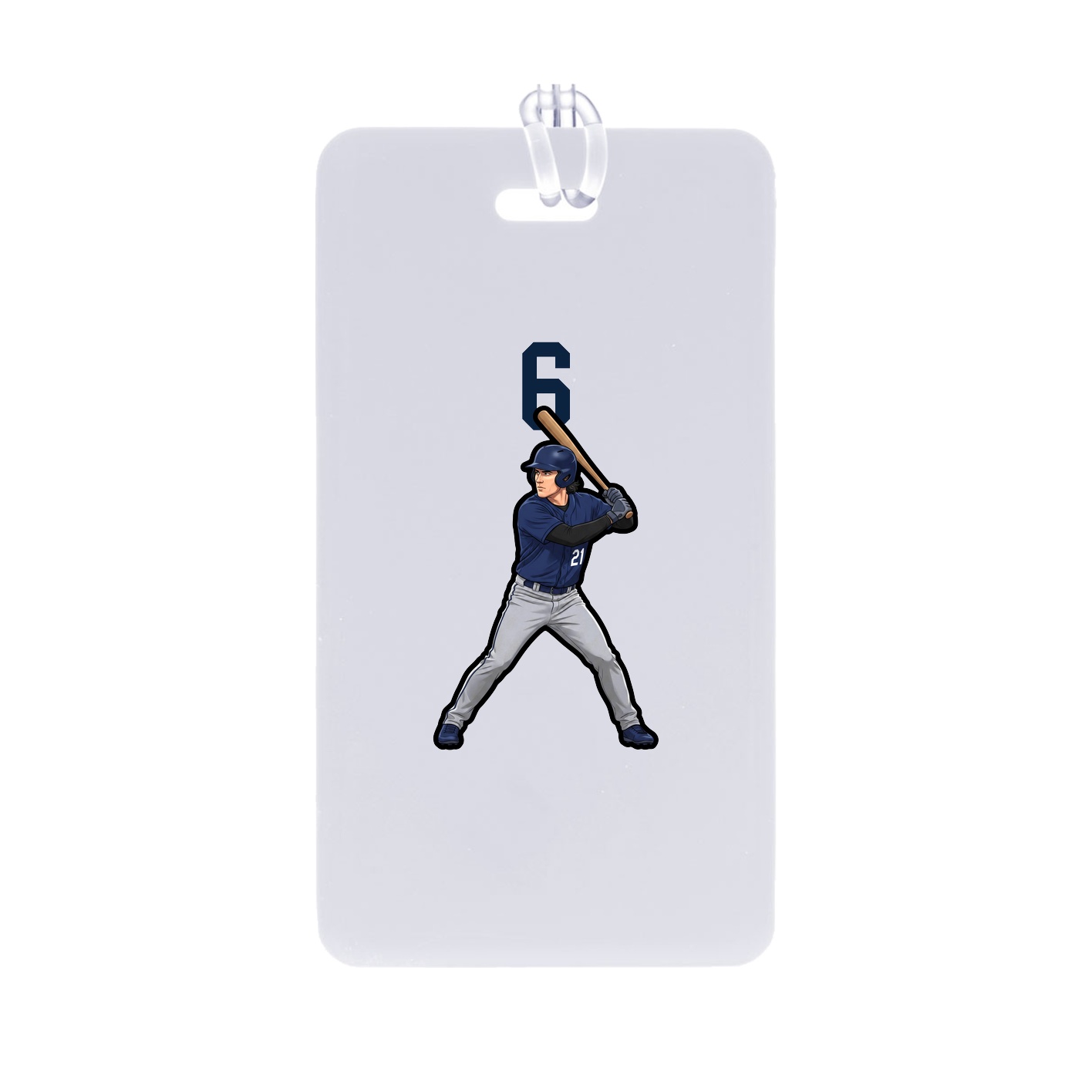 Bag Tag — Number Top in Classic