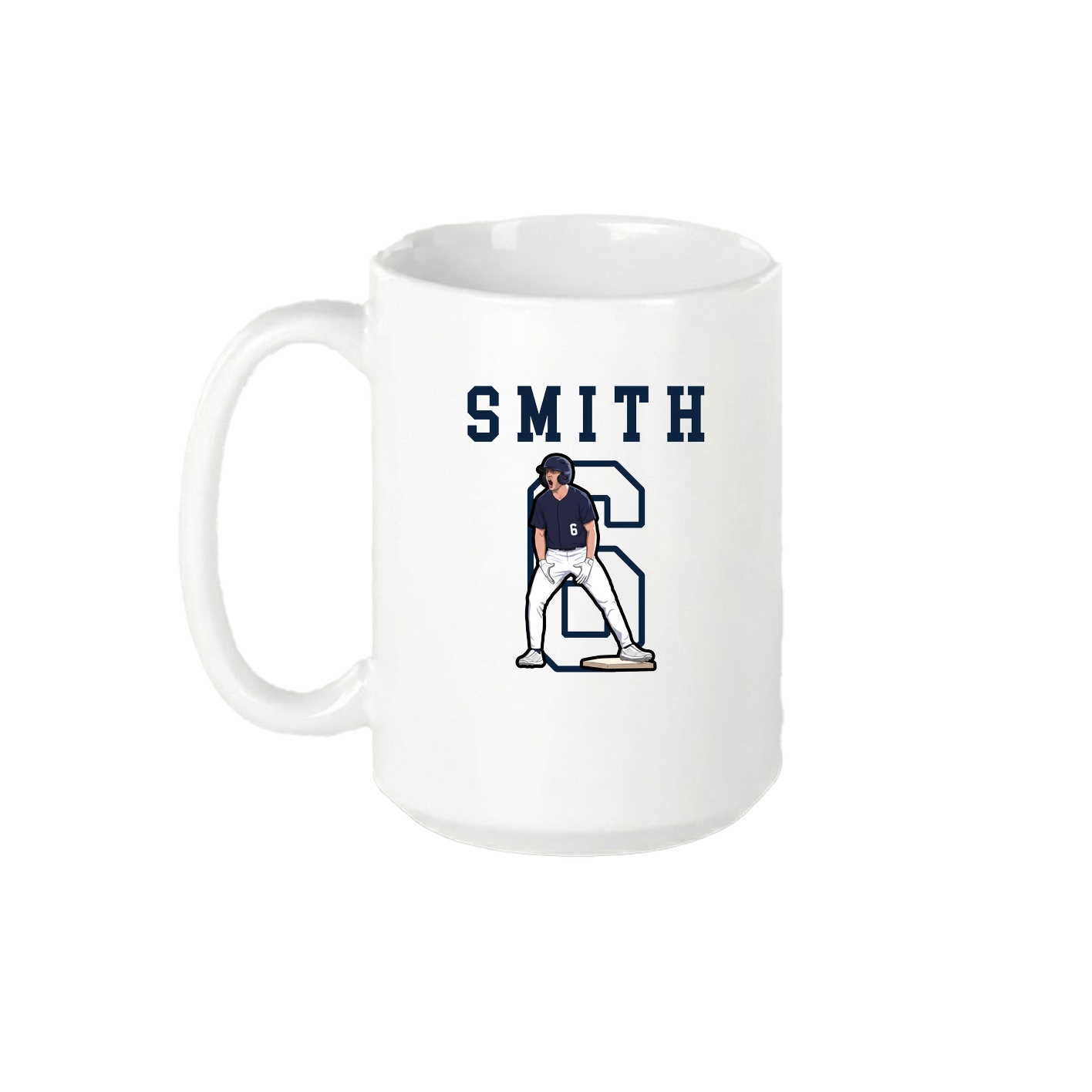 15oz Coffee Mug — Shirsey in White