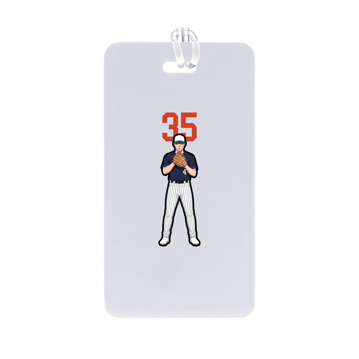 Bag Tag — Number Top in Classic