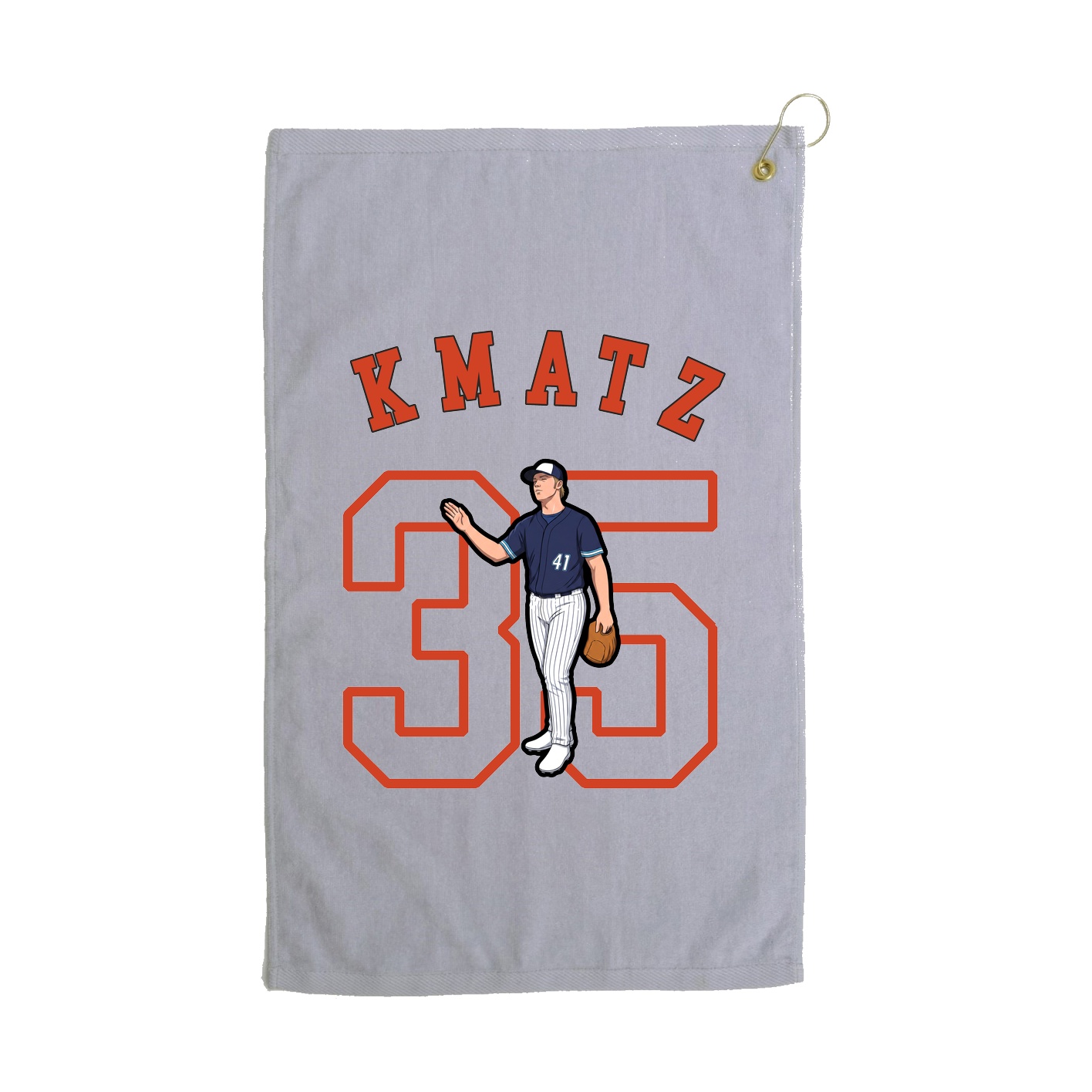 Golf Towel — Shirsey Arch in Grey