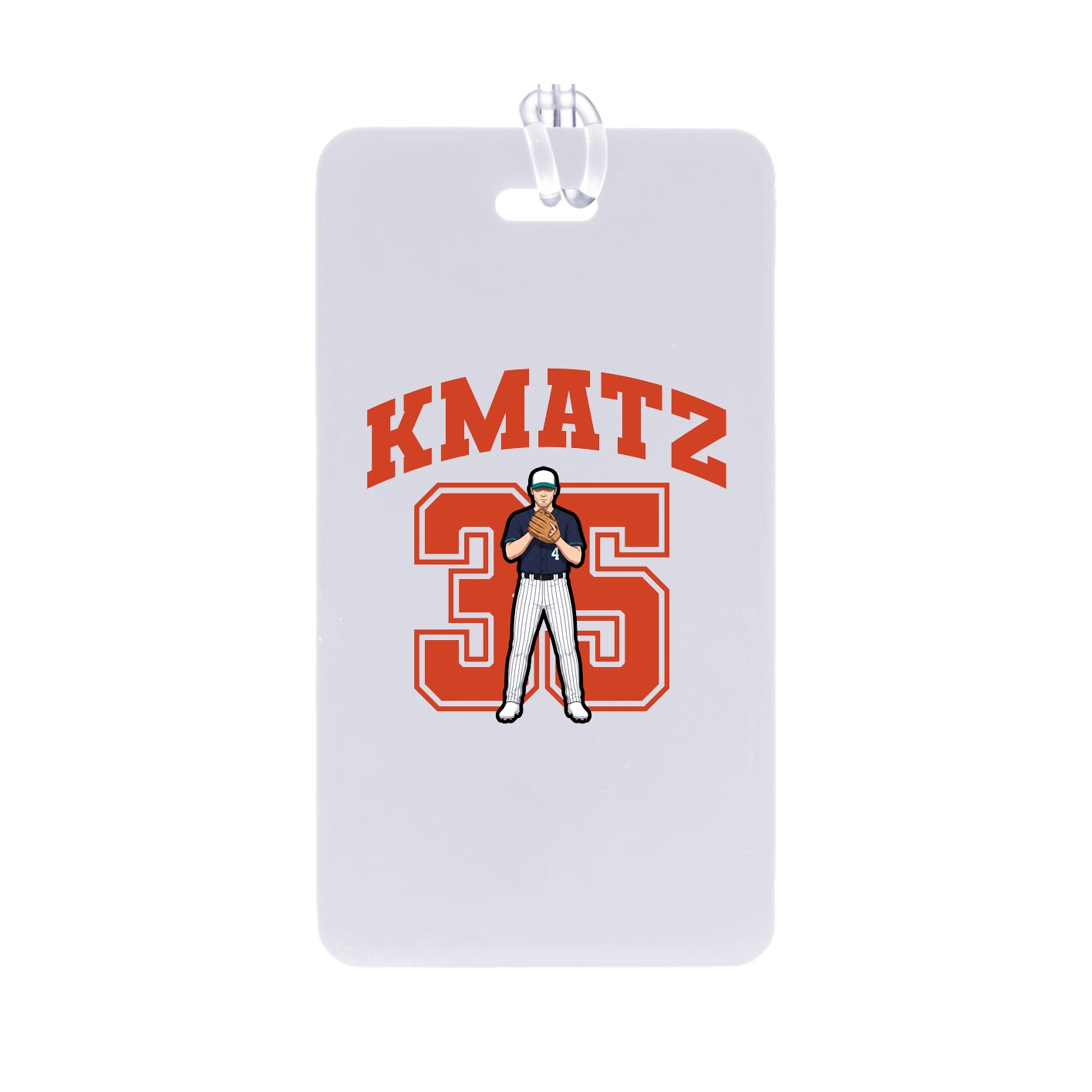Bag Tag — Number in Classic