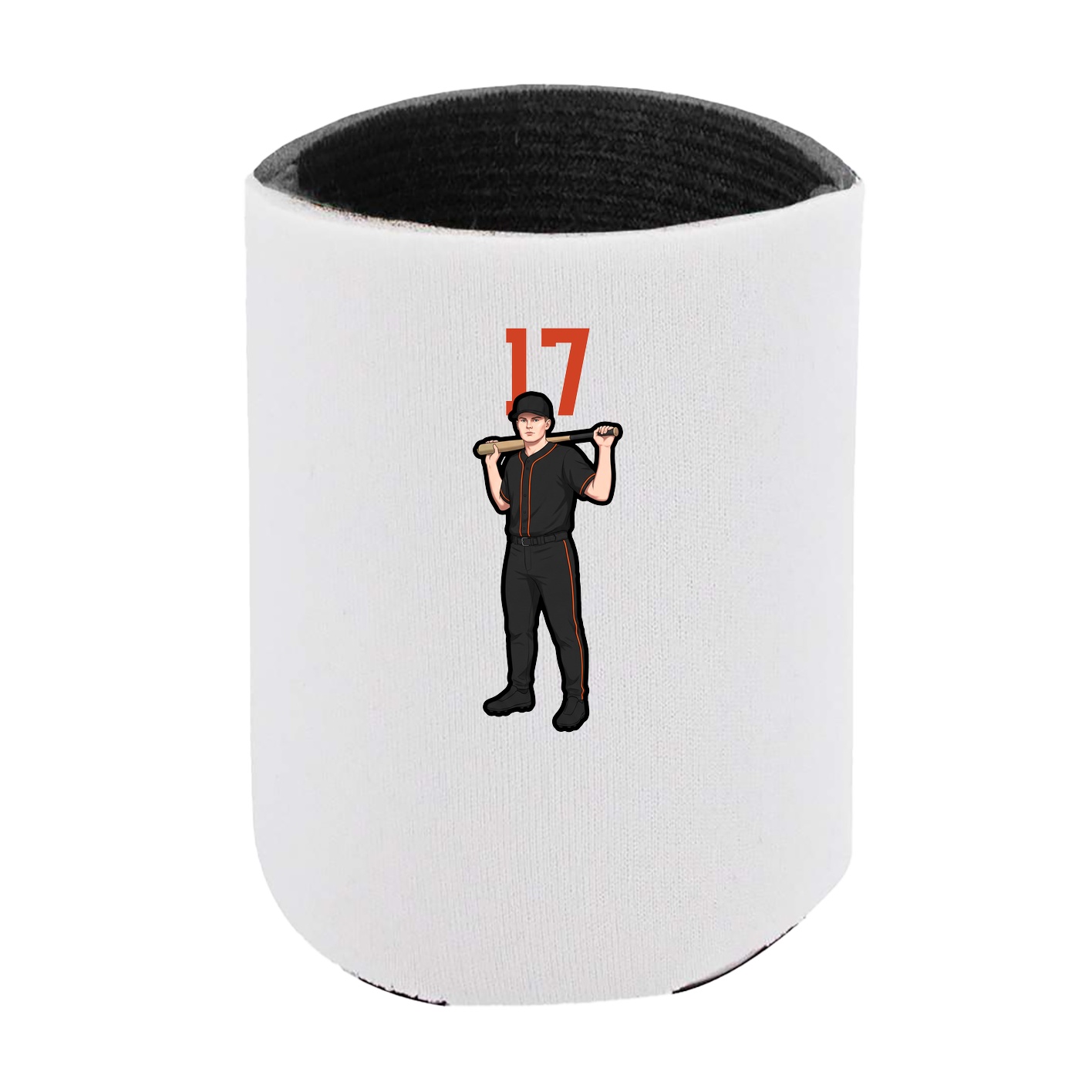 Can Holder — Number Top in White