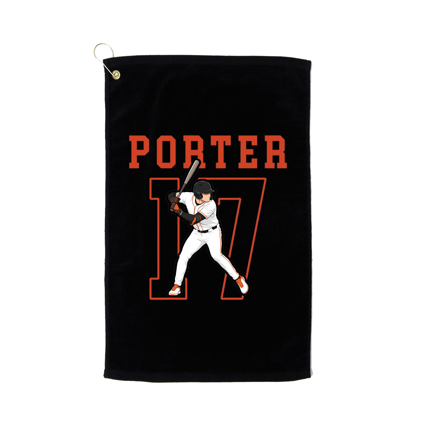 Golf Towel — Shirsey in Black