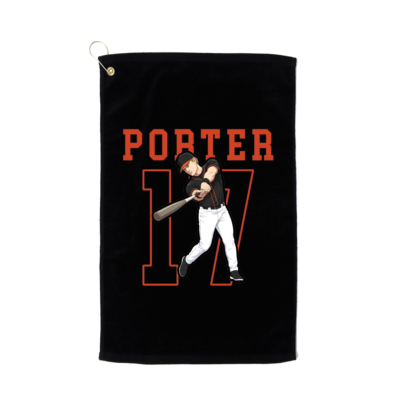 Golf Towel — Shirsey in Black