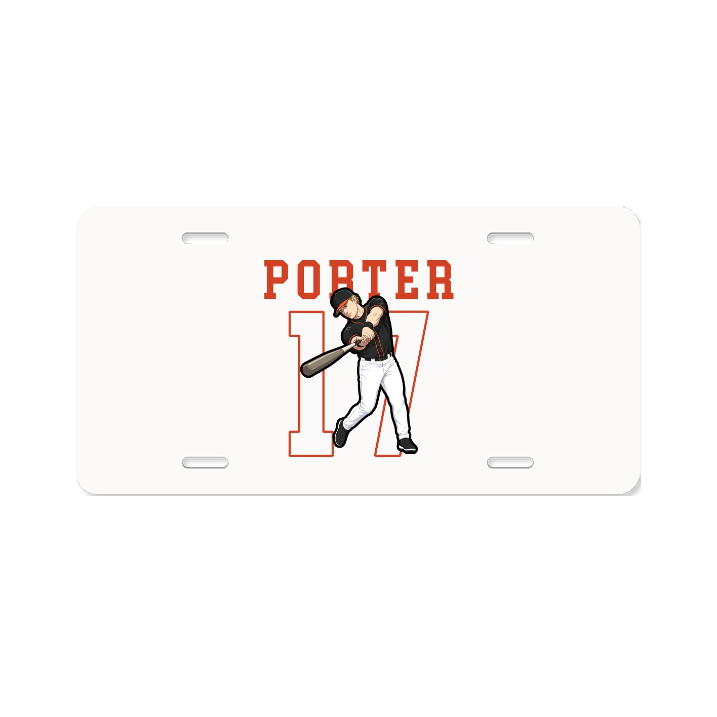License Plate — Shirsey in Classic