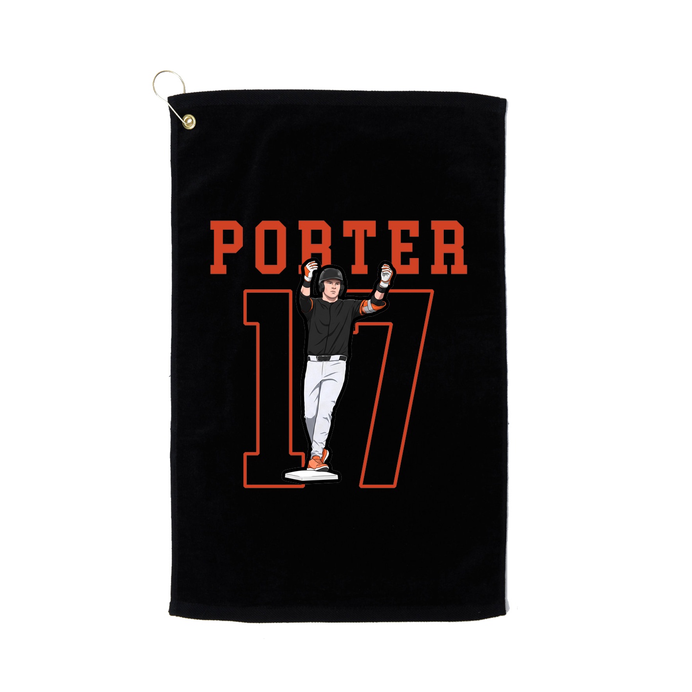 Golf Towel — Shirsey in Black