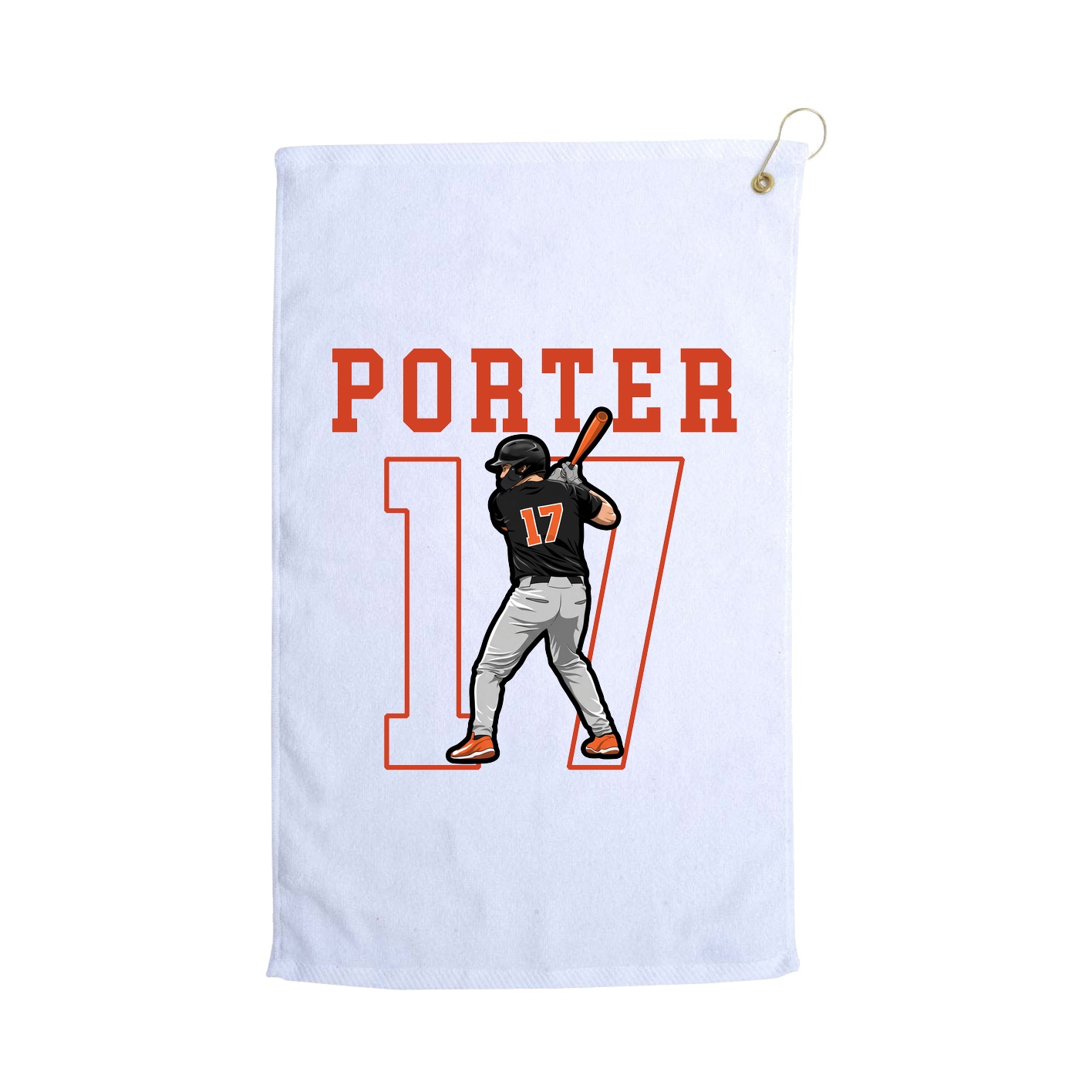 Golf Towel — Shirsey in White