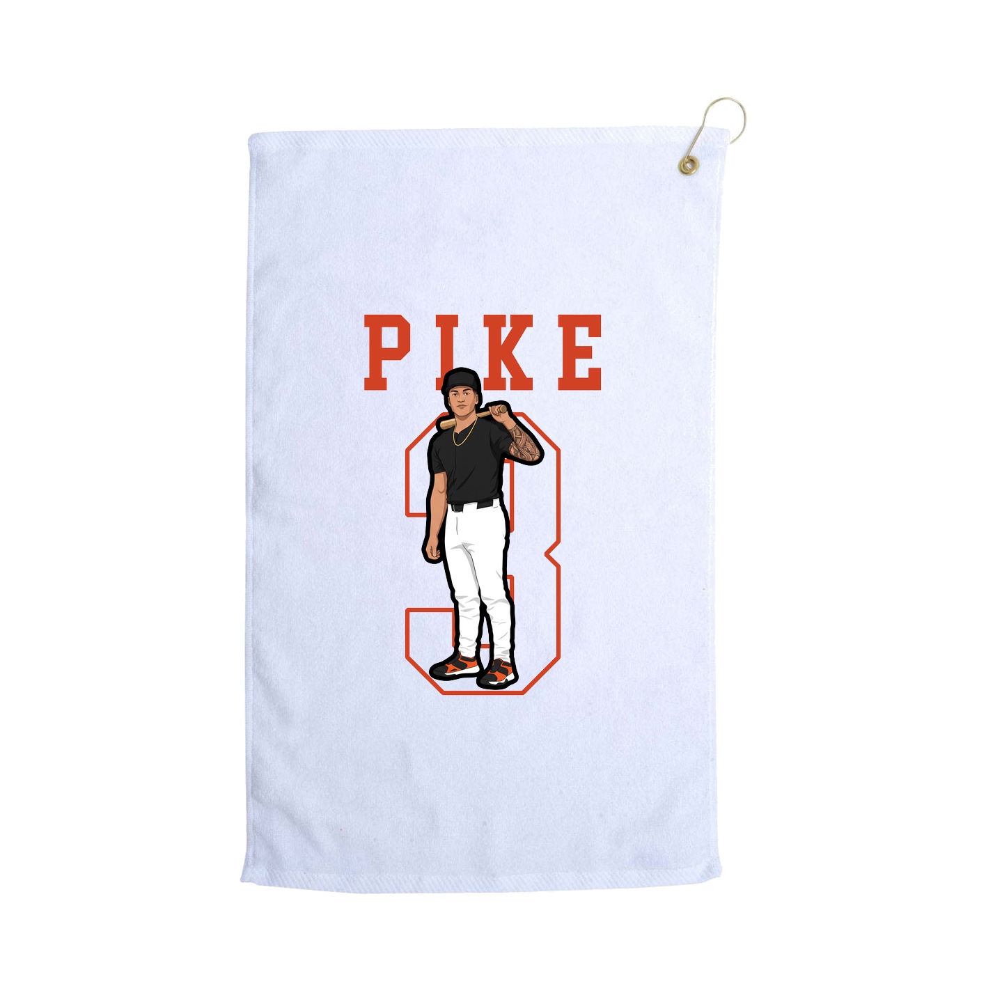 Golf Towel — Shirsey in White