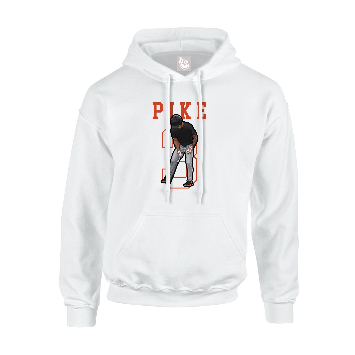 Hoodie — Shirsey in White