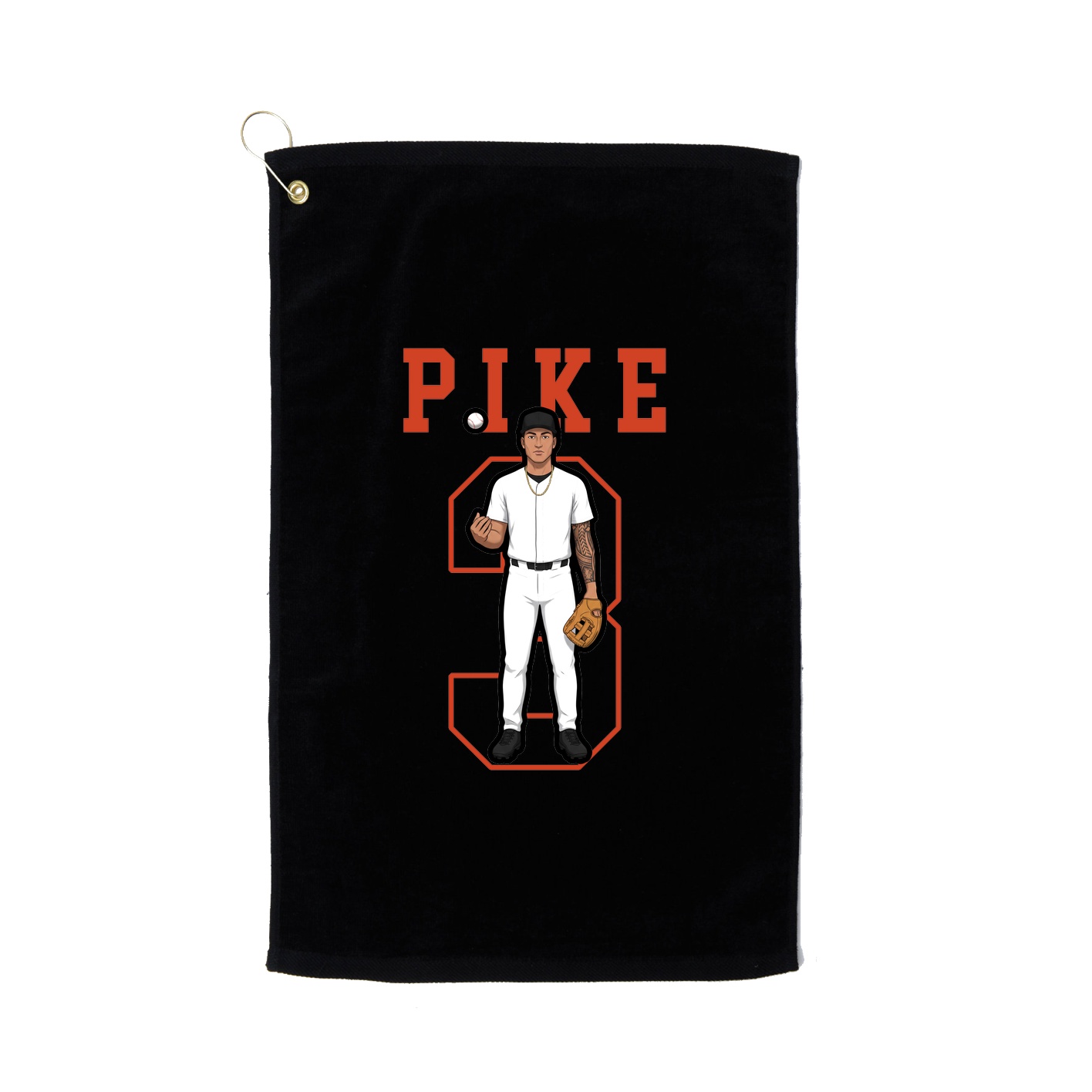 Golf Towel — Shirsey in Black