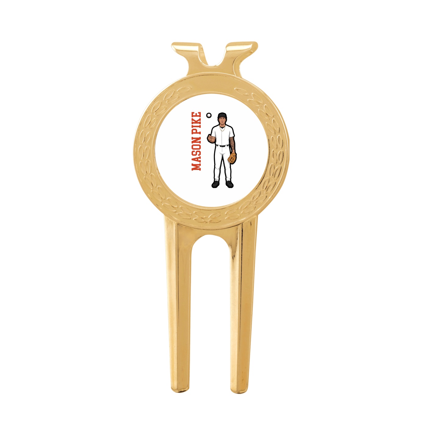 Divot Tool with Ball Marker — Name Vertical in Classic