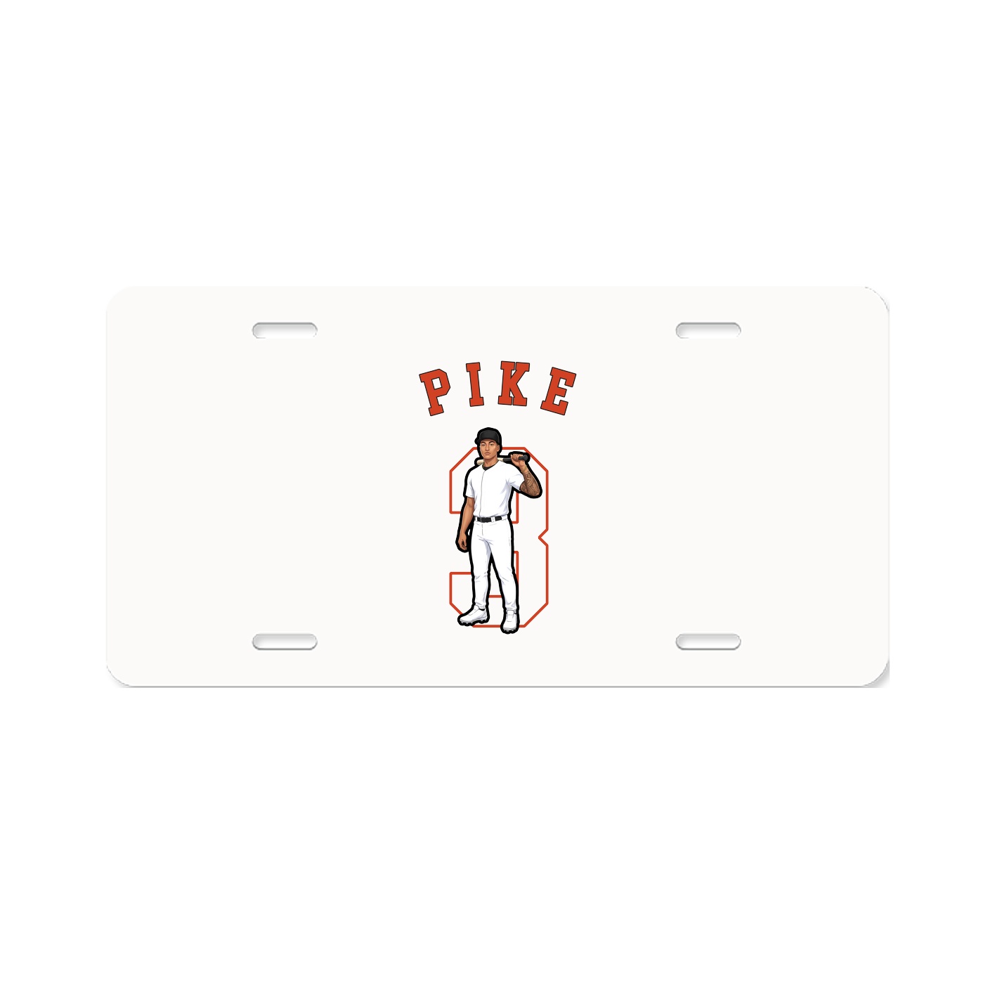 License Plate — Shirsey Arch in Classic