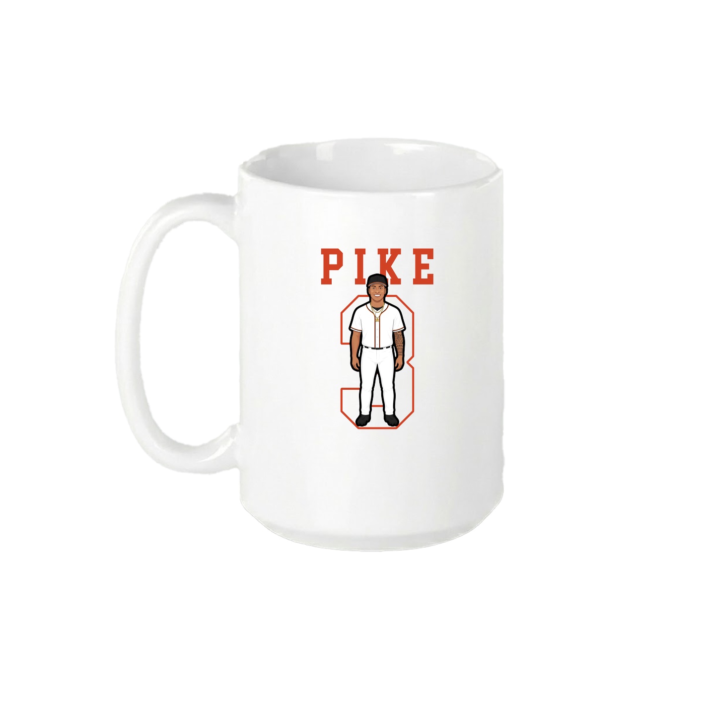 15oz Coffee Mug — Shirsey in White