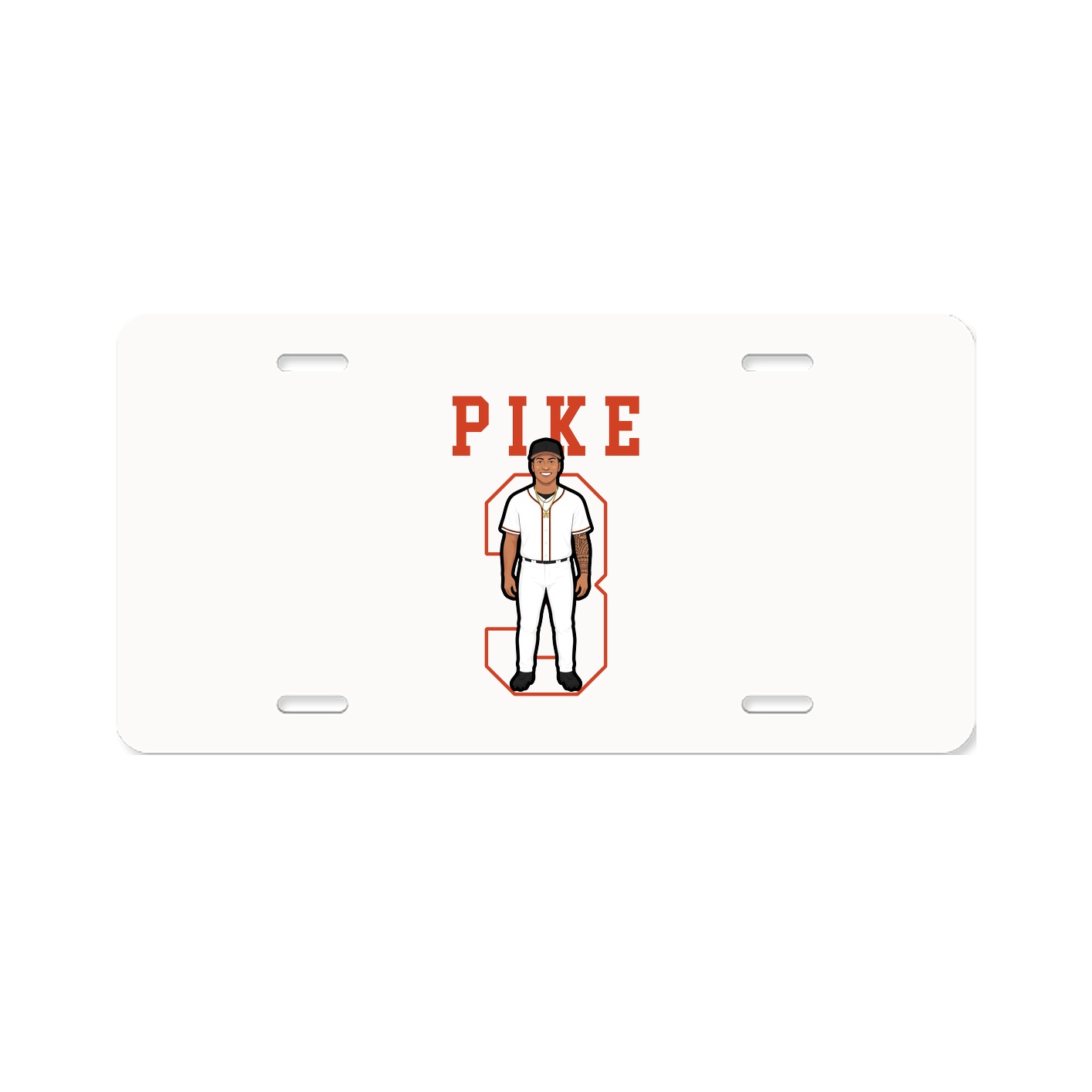 License Plate — Shirsey in Classic