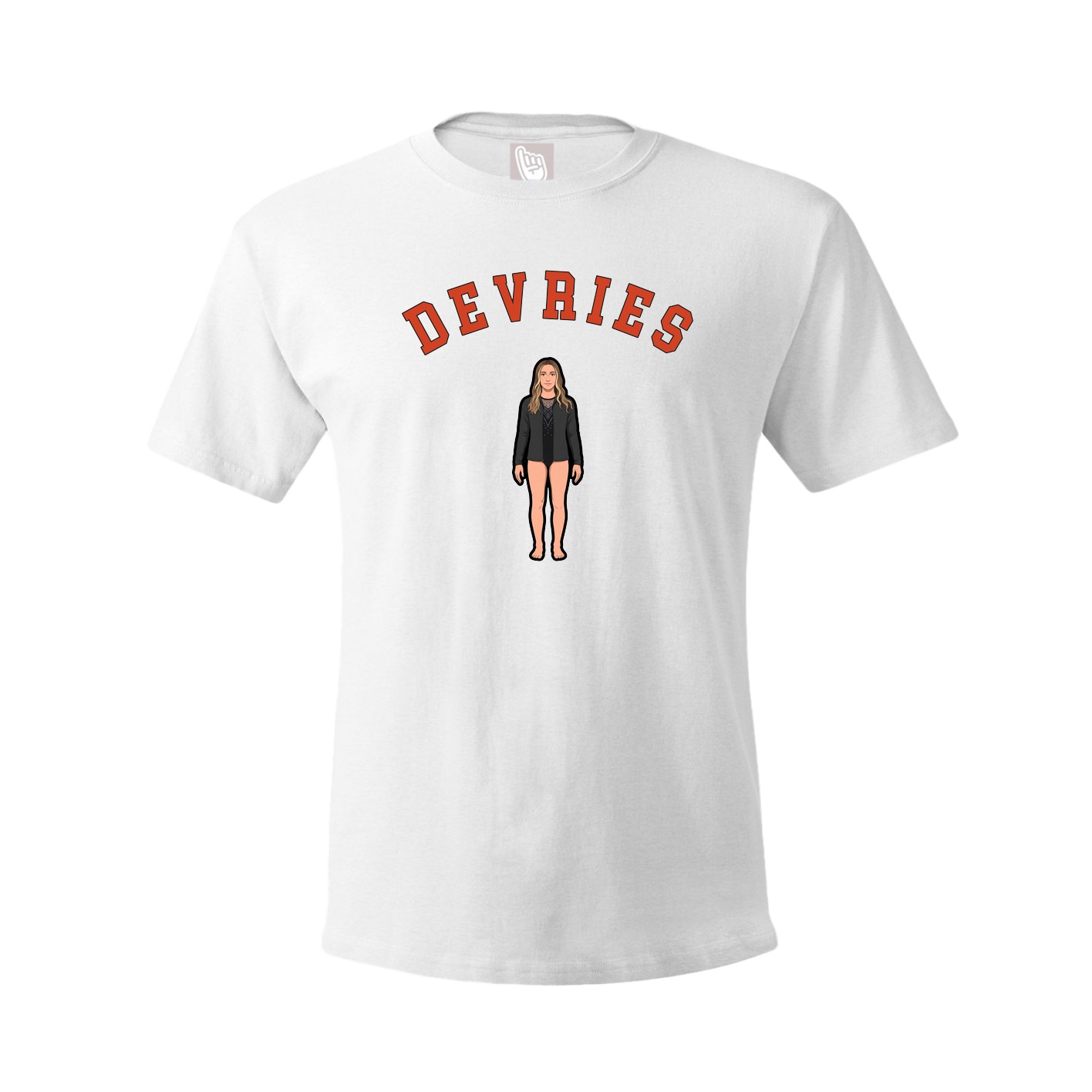 Youth Tee — Shirsey Arch in White