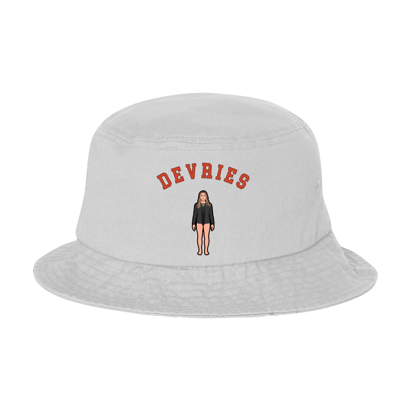 Bucket Cap — Shirsey Arch in White