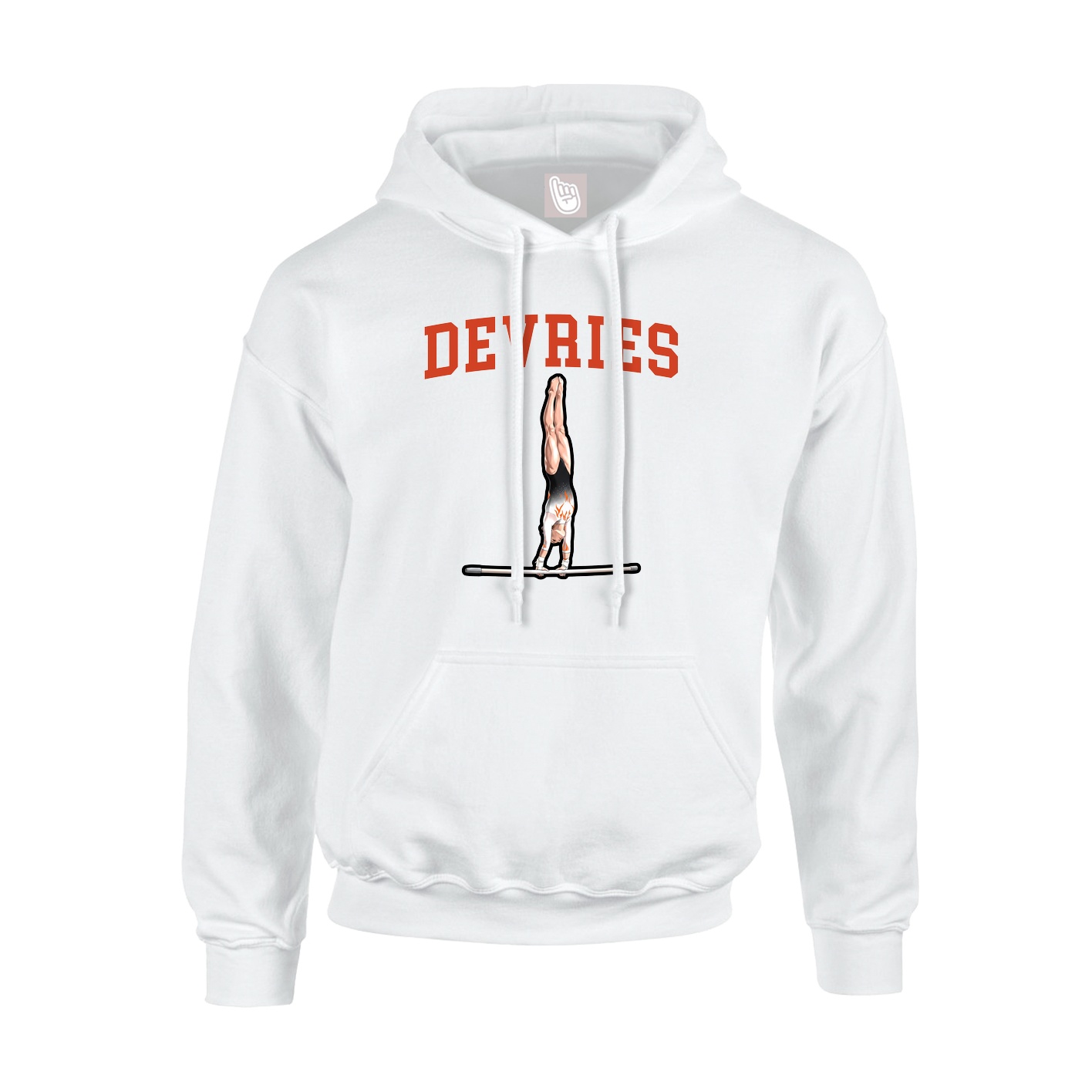Hoodie — Shirsey in White