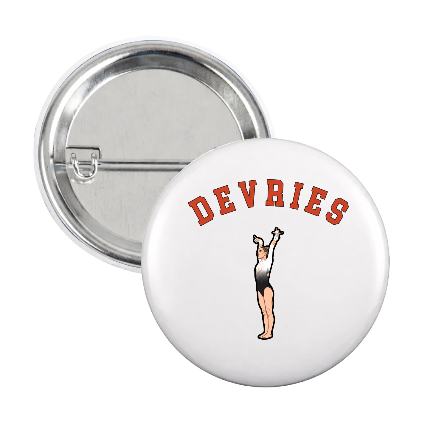 Game Day Button — Shirsey Arch in White