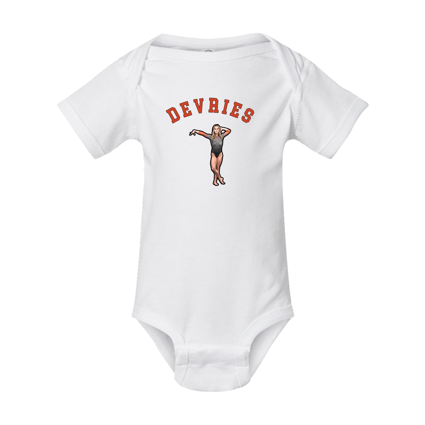Baby Onesie — Shirsey Arch in White