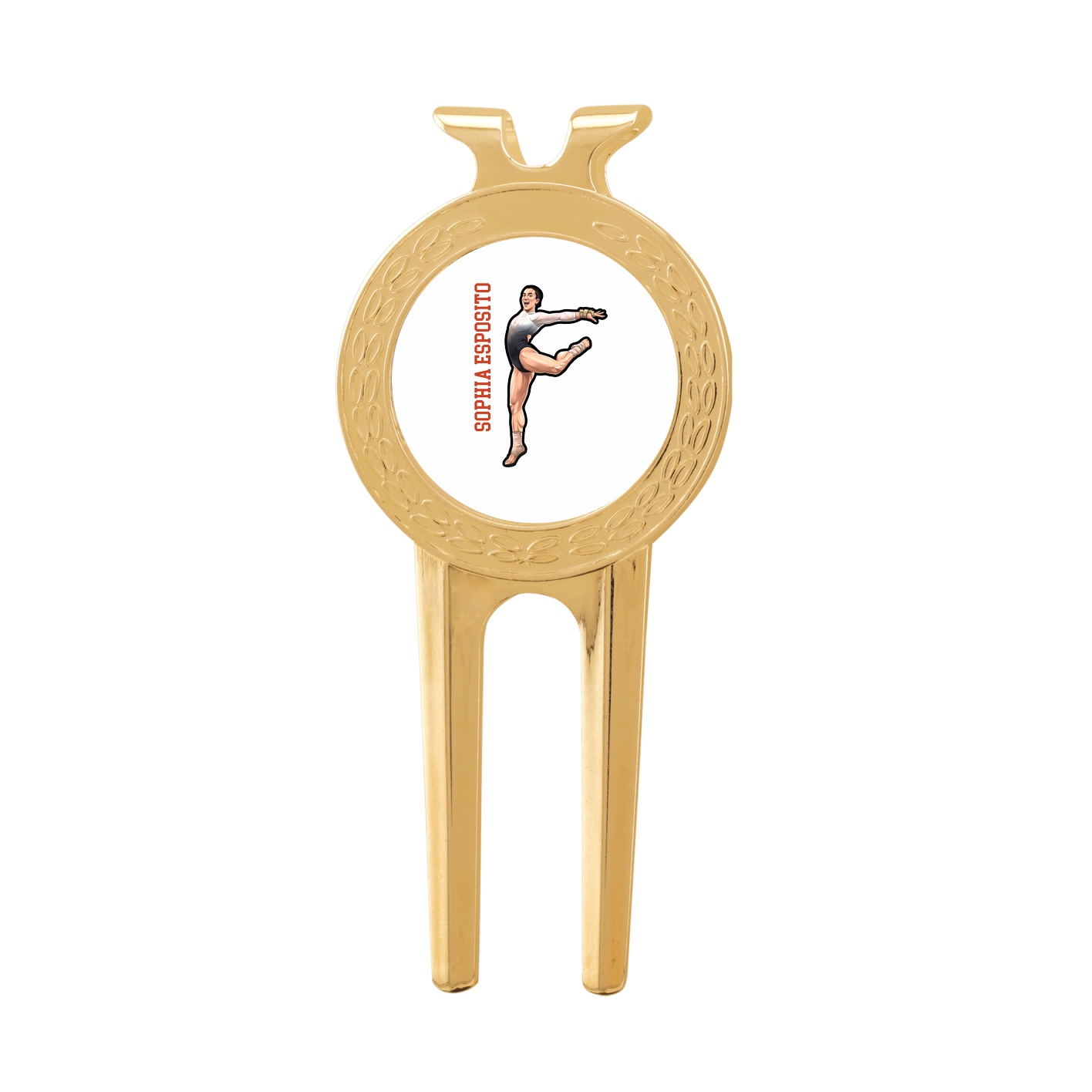 Divot Tool with Ball Marker — Name Vertical in Classic