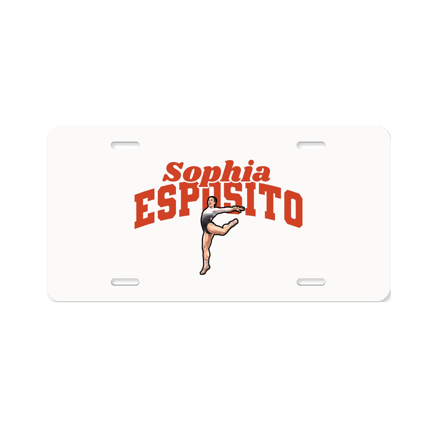 License Plate — Signature Arch in Classic