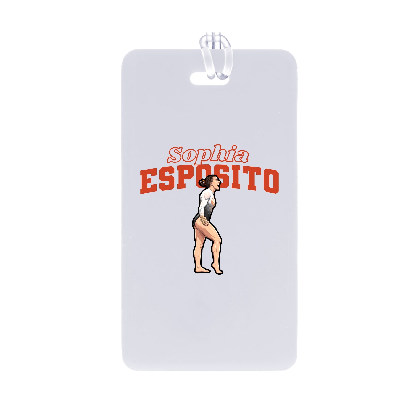 Bag Tag — Name Arch in Classic