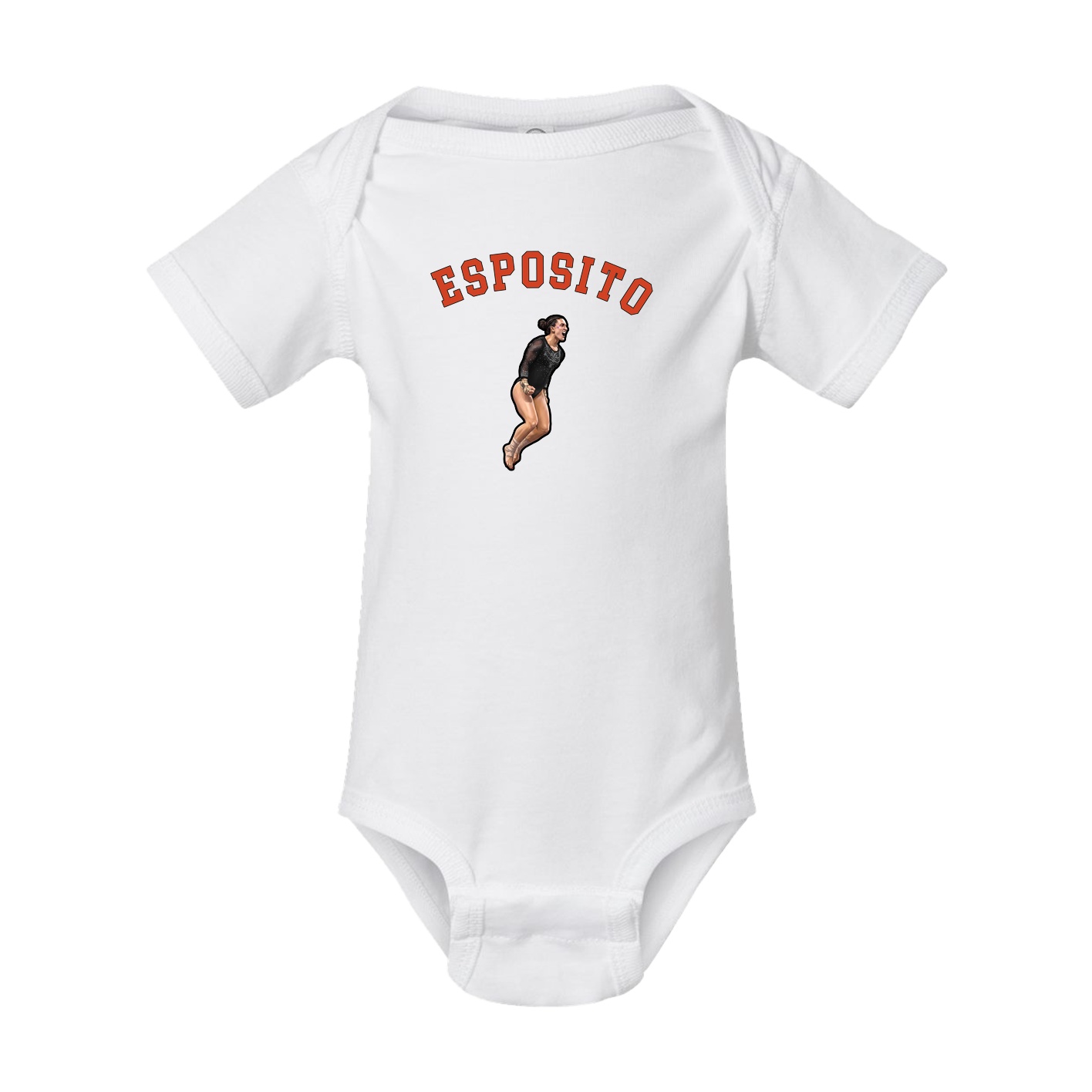 Baby Onesie — Shirsey Arch in White