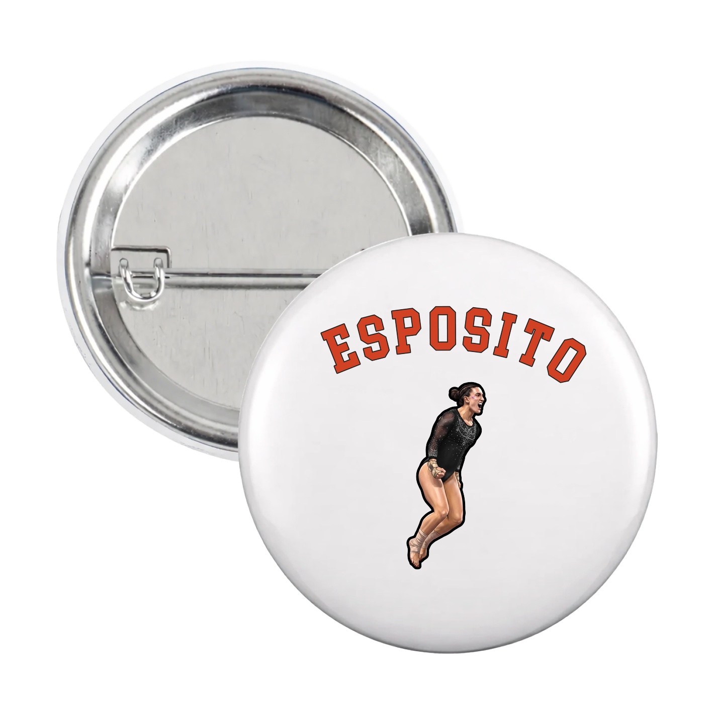 Game Day Button — Shirsey Arch in White