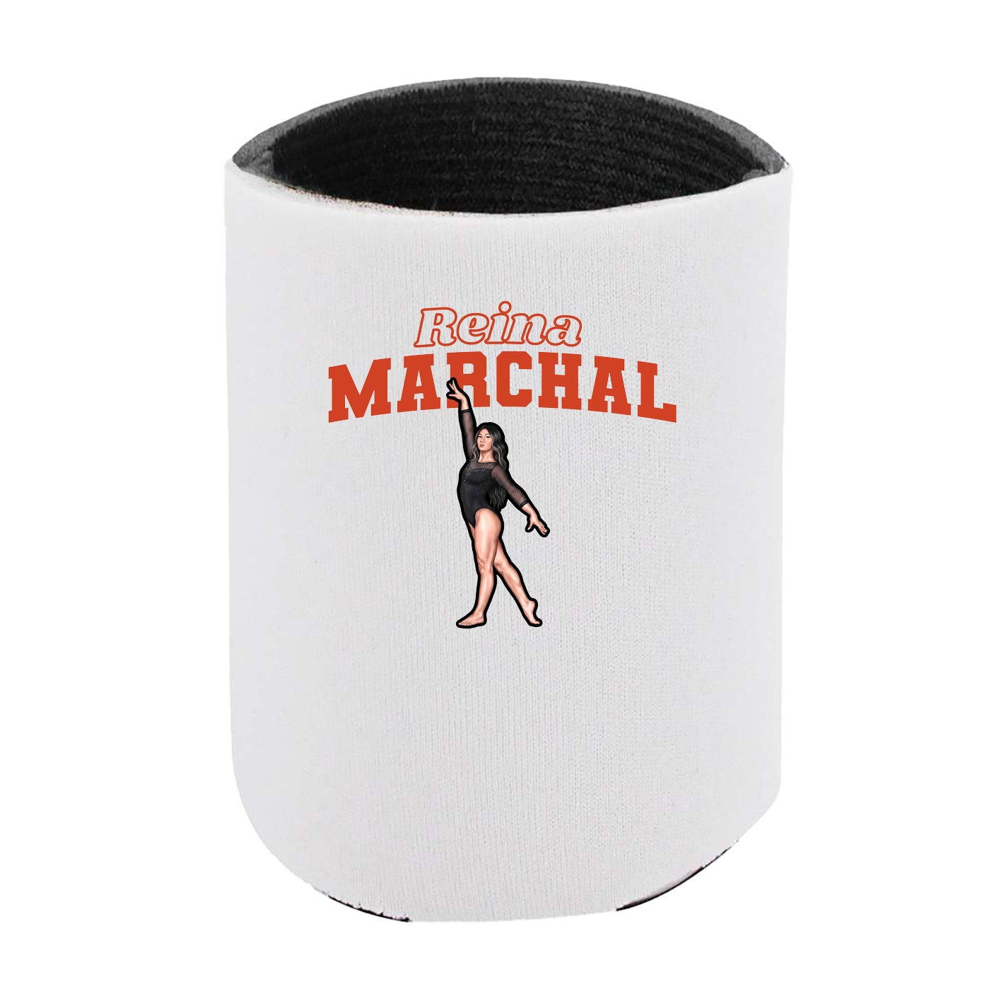 Can Holder — Name Arch in White