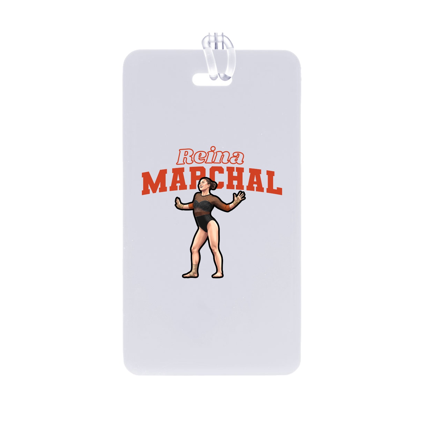 Bag Tag — Name Arch in Classic