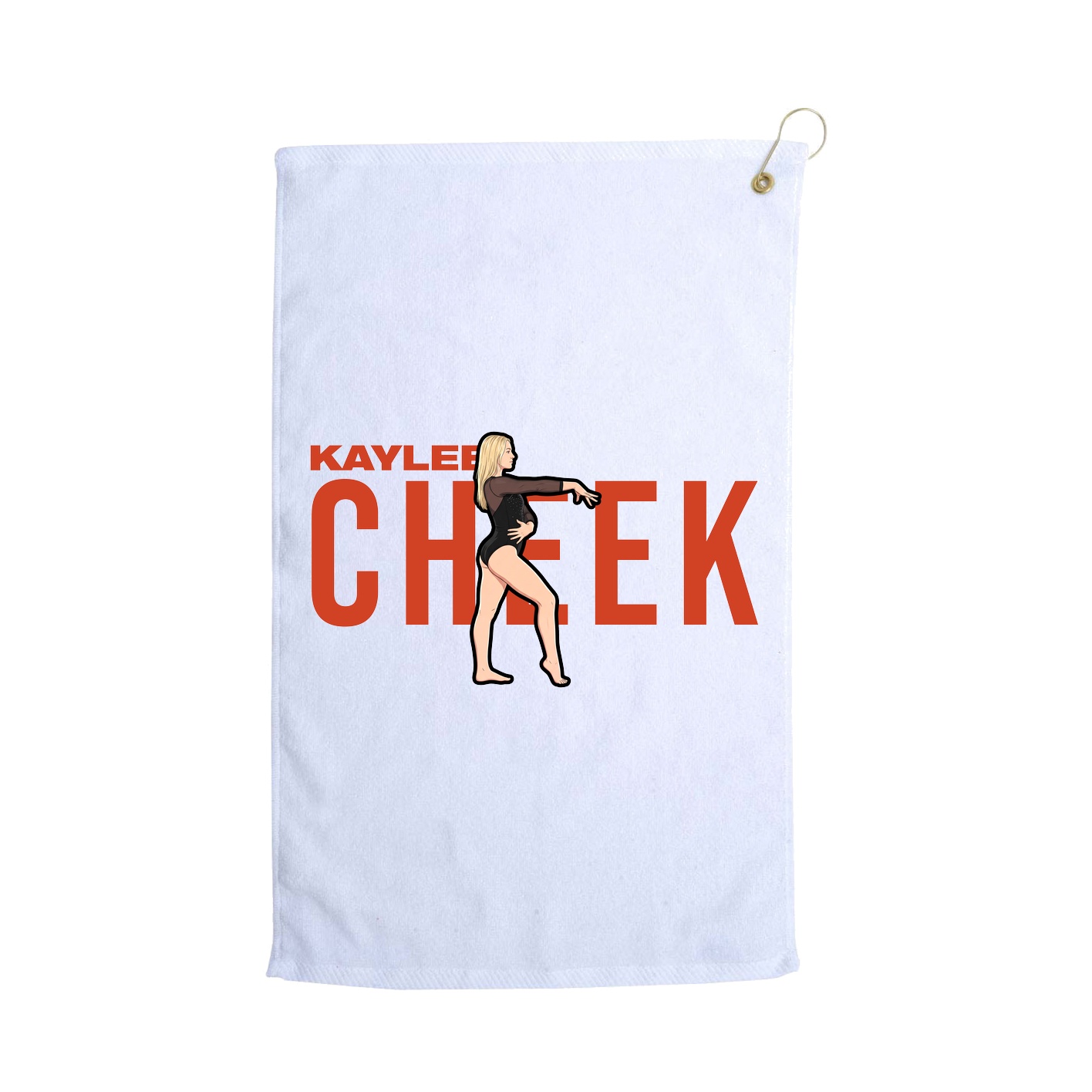 Golf Towel — Player Name in White
