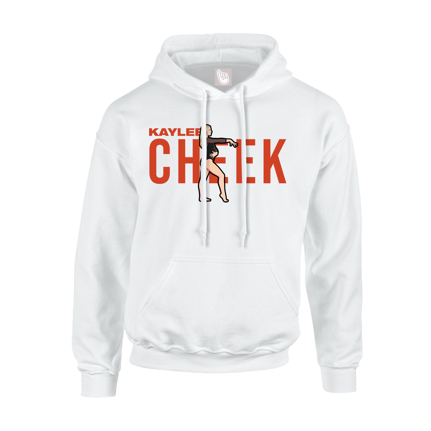Youth Hoodie — Player Name in White