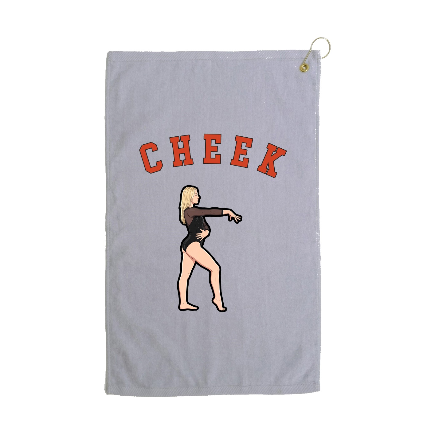 Golf Towel — Shirsey Arch in Grey