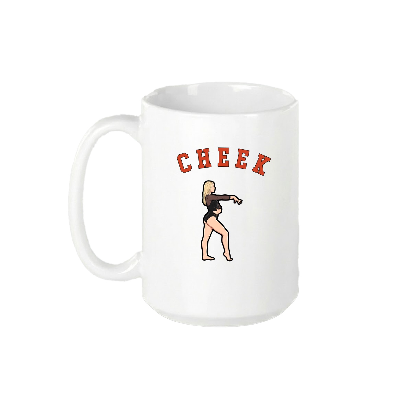 15oz Coffee Mug — Shirsey Arch in White