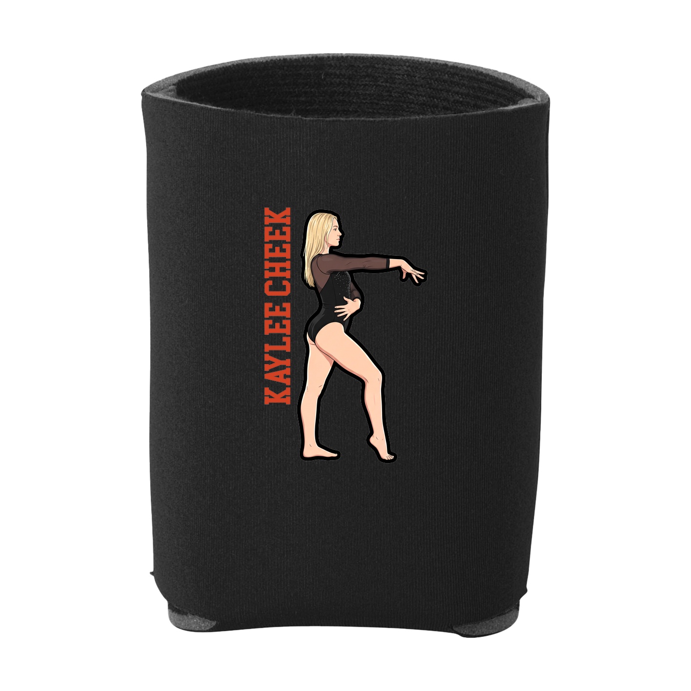 Can Holder — Name Vertical in Black